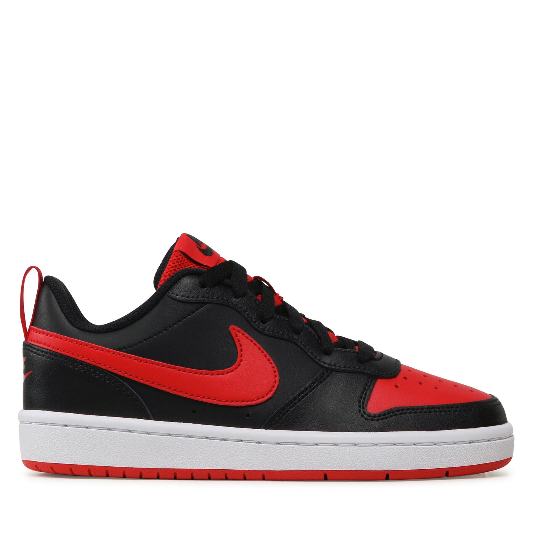 Nike Boty Court Borough Low 2 (GS) BQ5448 007 Černá - Pepit.cz