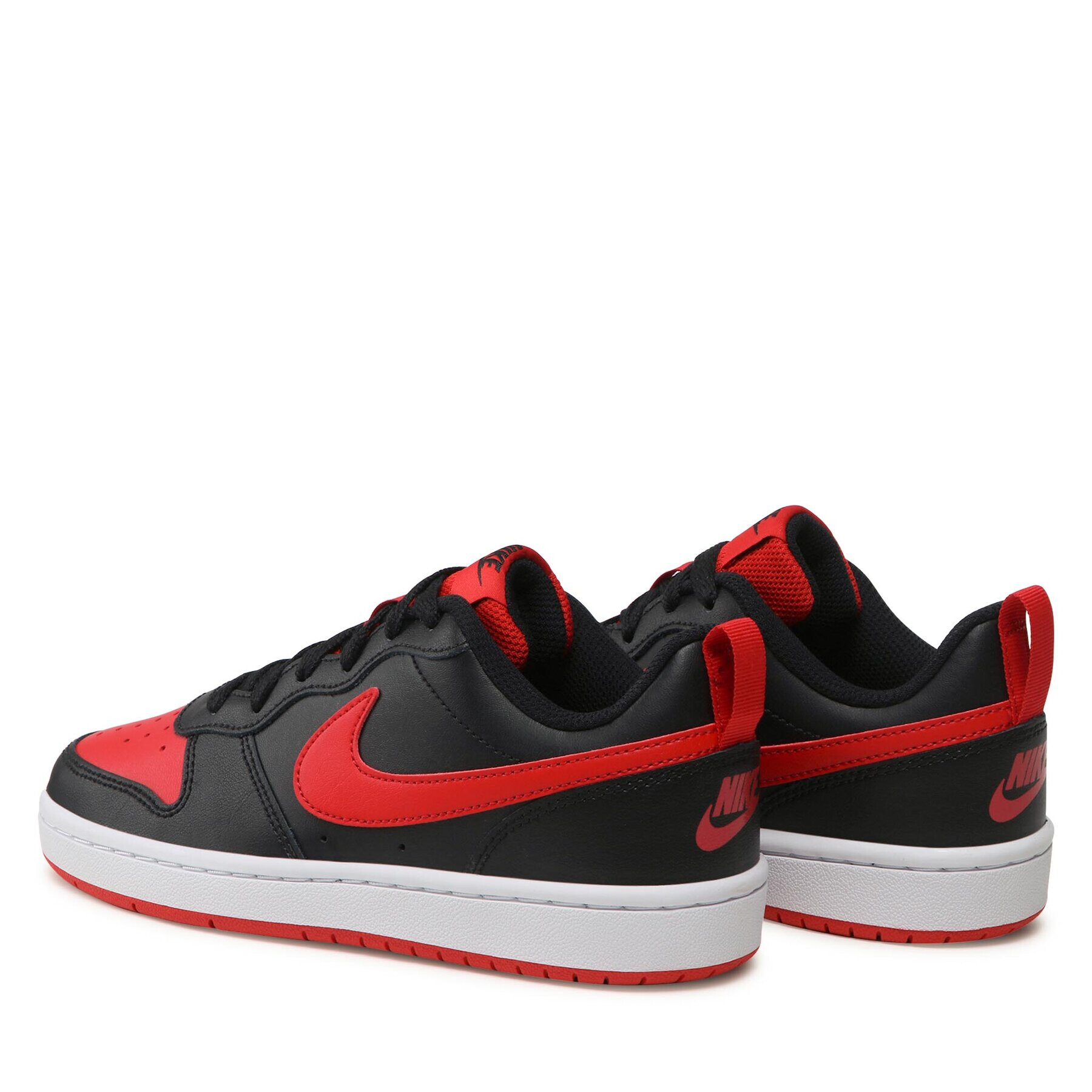 Nike Boty Court Borough Low 2 (GS) BQ5448 007 Černá - Pepit.cz