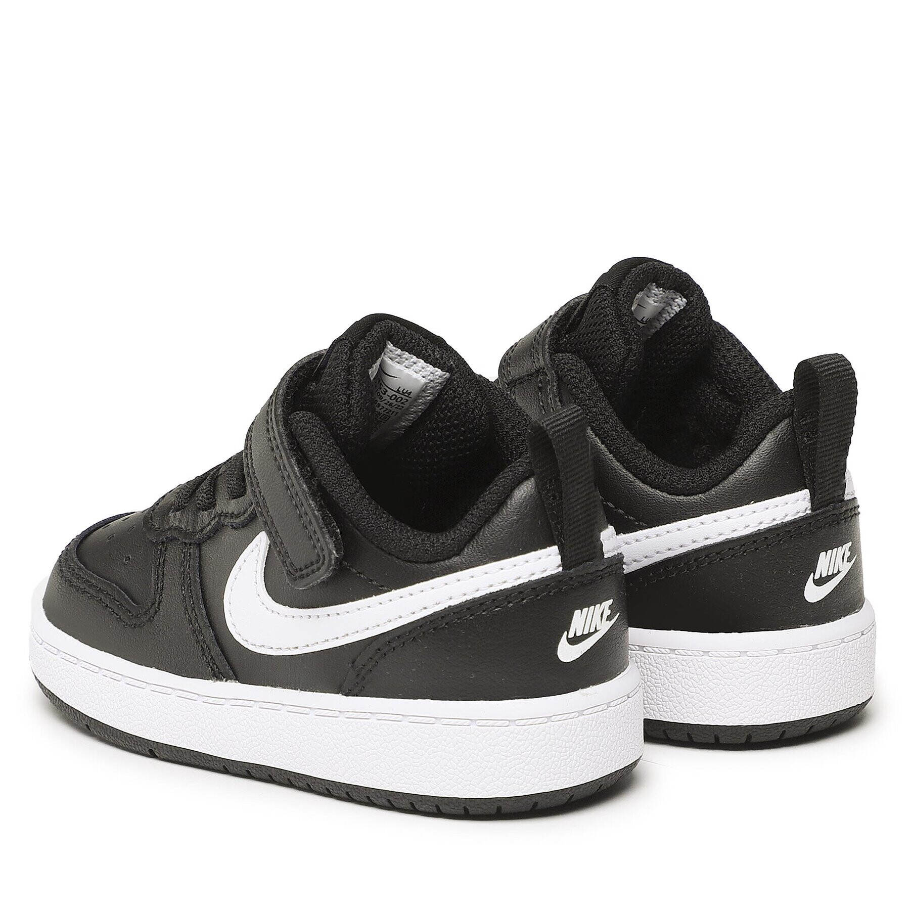 Nike Boty Court Borough Low 2 (TDV) BQ5453 002 Černá - Pepit.cz