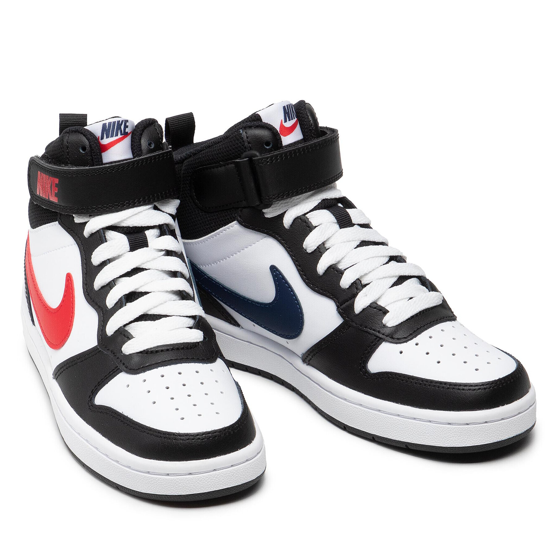 Nike Boty Court Borough Mid 2 Bg DO5889 161 Bílá - Pepit.cz