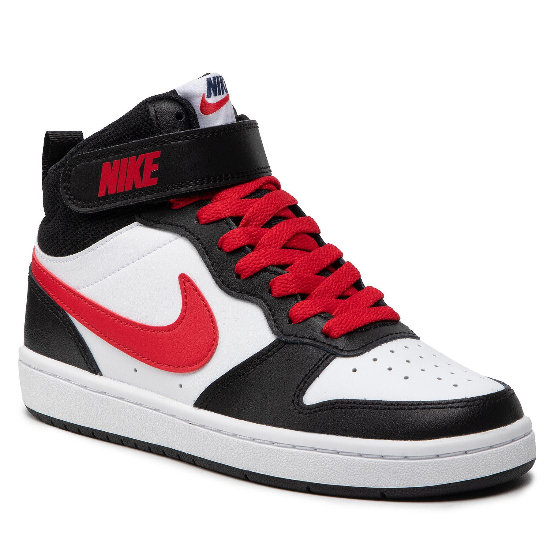 Nike Boty Court Borough Mid 2 Bg DO5889 161 Bílá - Pepit.cz