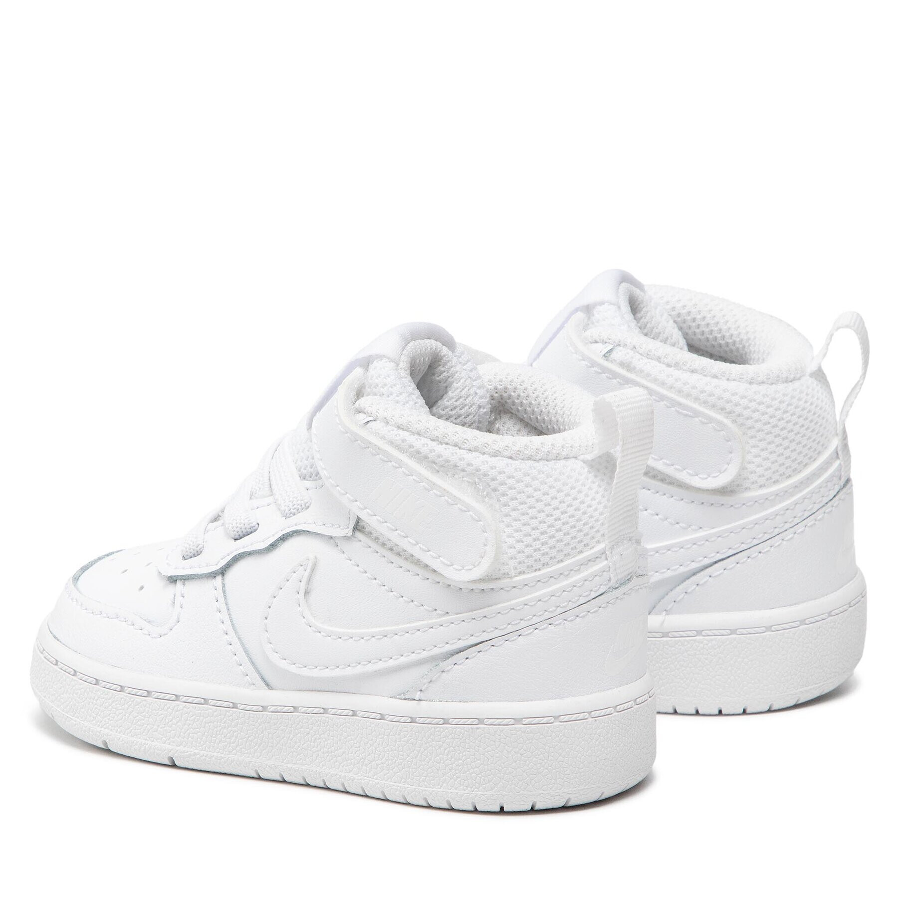 Nike Boty Court Borough Mid 2 (TDV) CD7784 100 Bílá - Pepit.cz