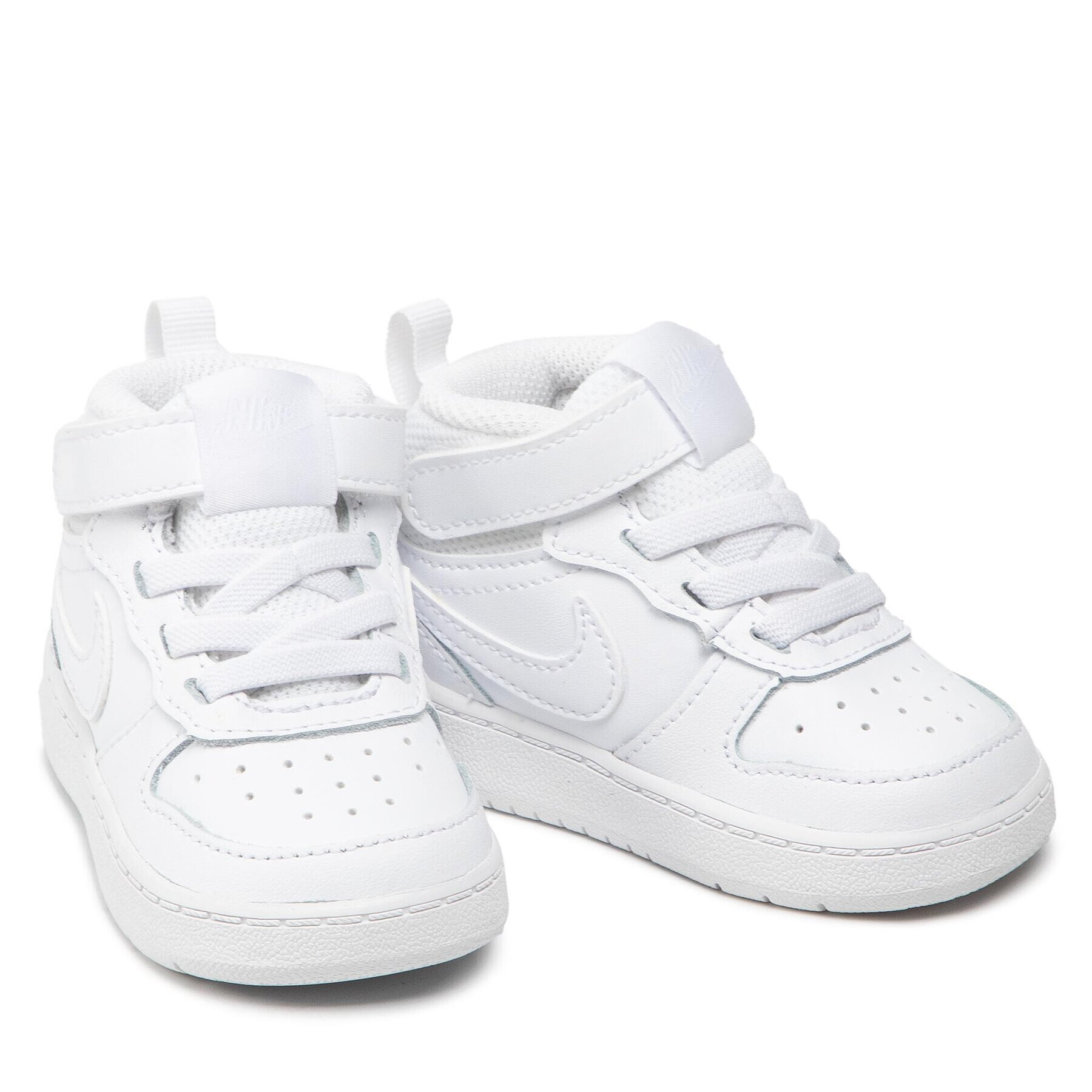 Nike Boty Court Borough Mid 2 (TDV) CD7784 100 Bílá - Pepit.cz