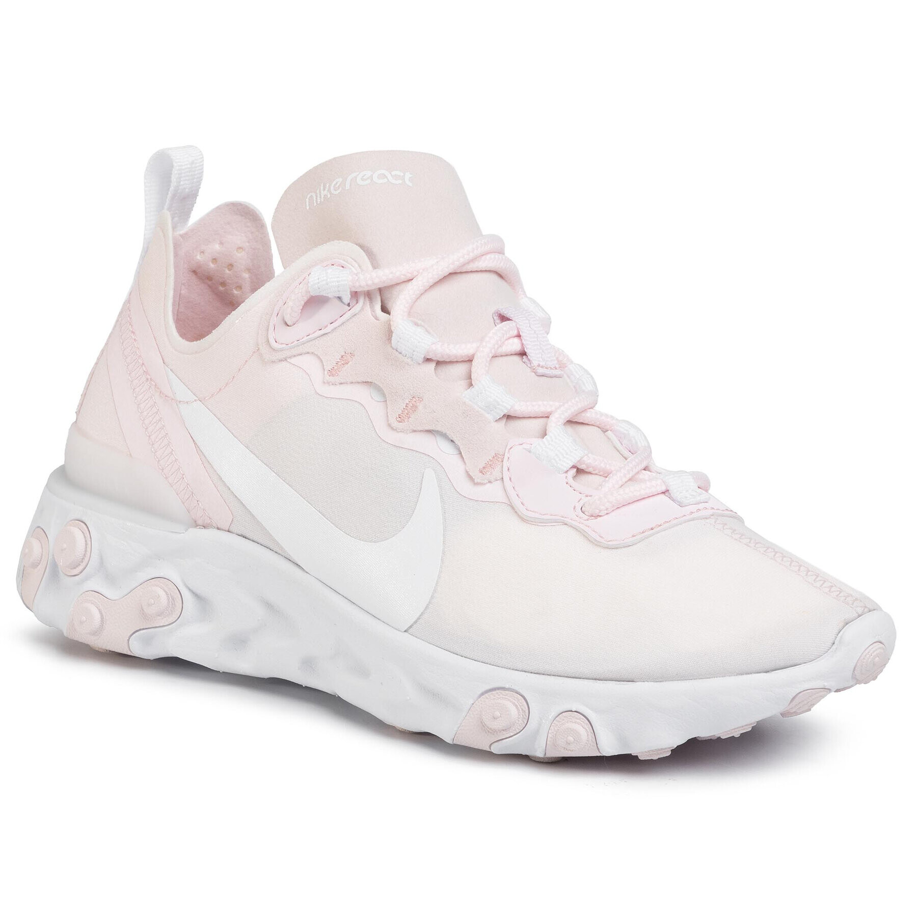 Nike Boty React Element 55 BQ2728 600 Růžová - Pepit.cz