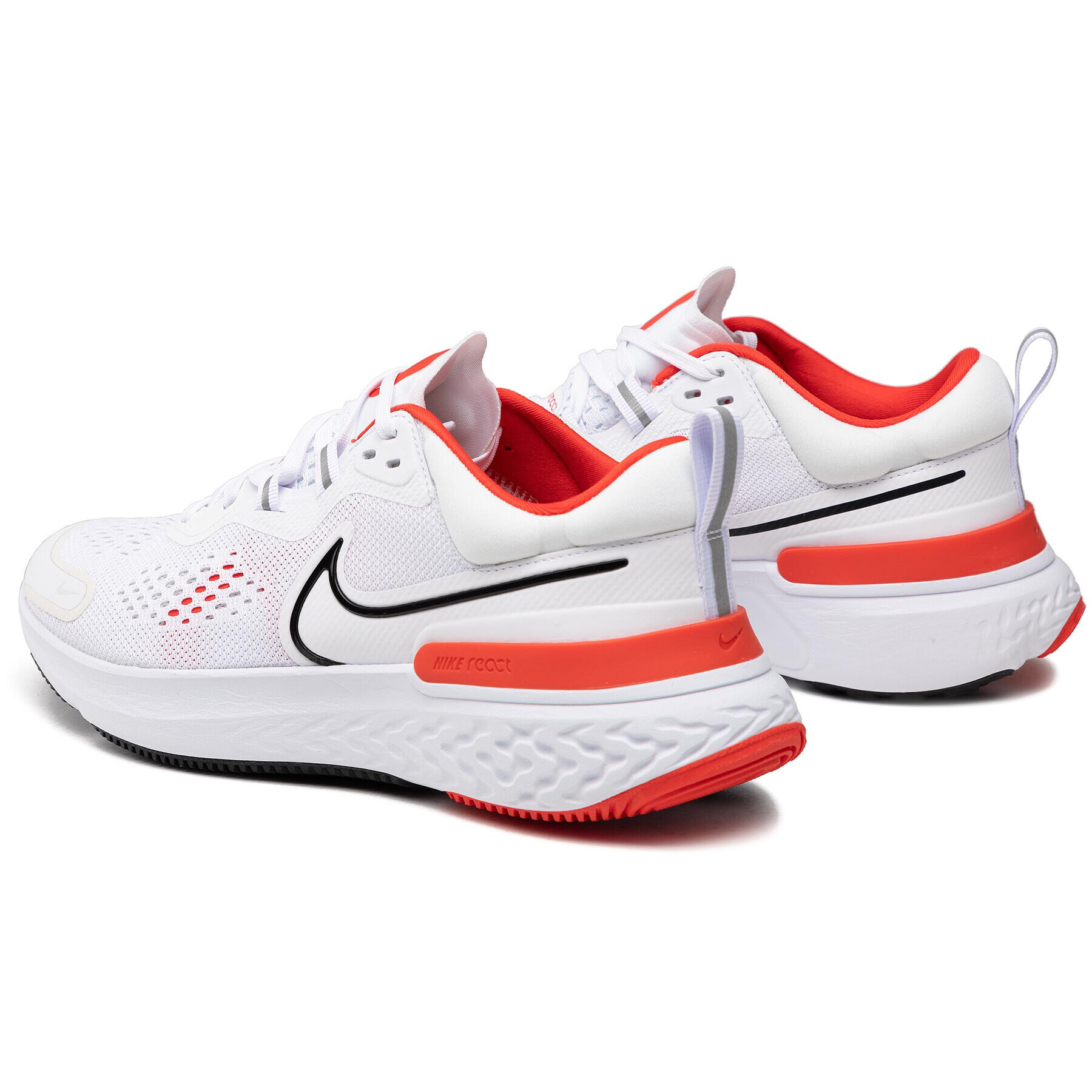 Nike Boty React Miler 2 CW7121 100 Bílá - Pepit.cz