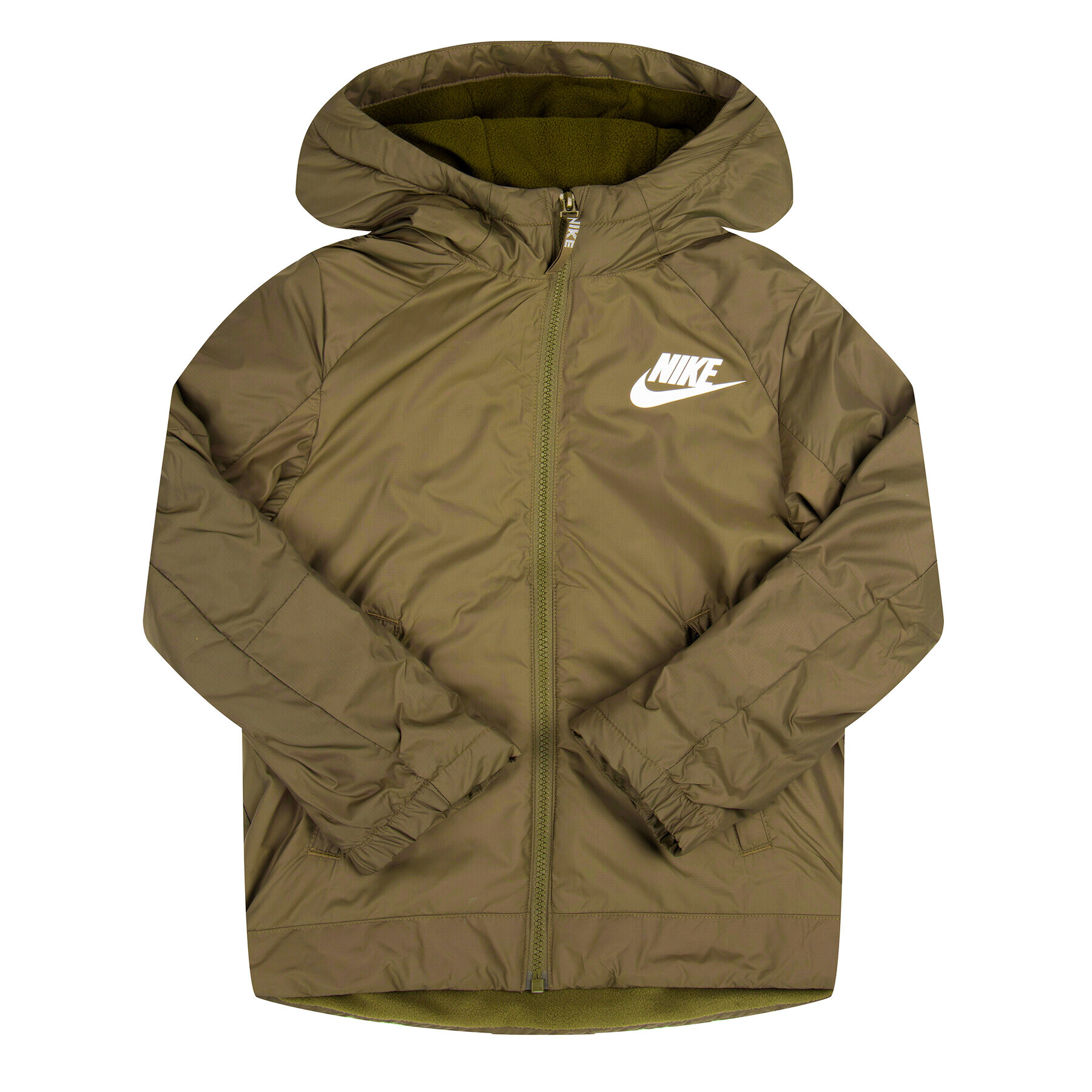 Nike Bunda pro přechodné období Jeune 939556 Zelená Standard Fit - Pepit.cz