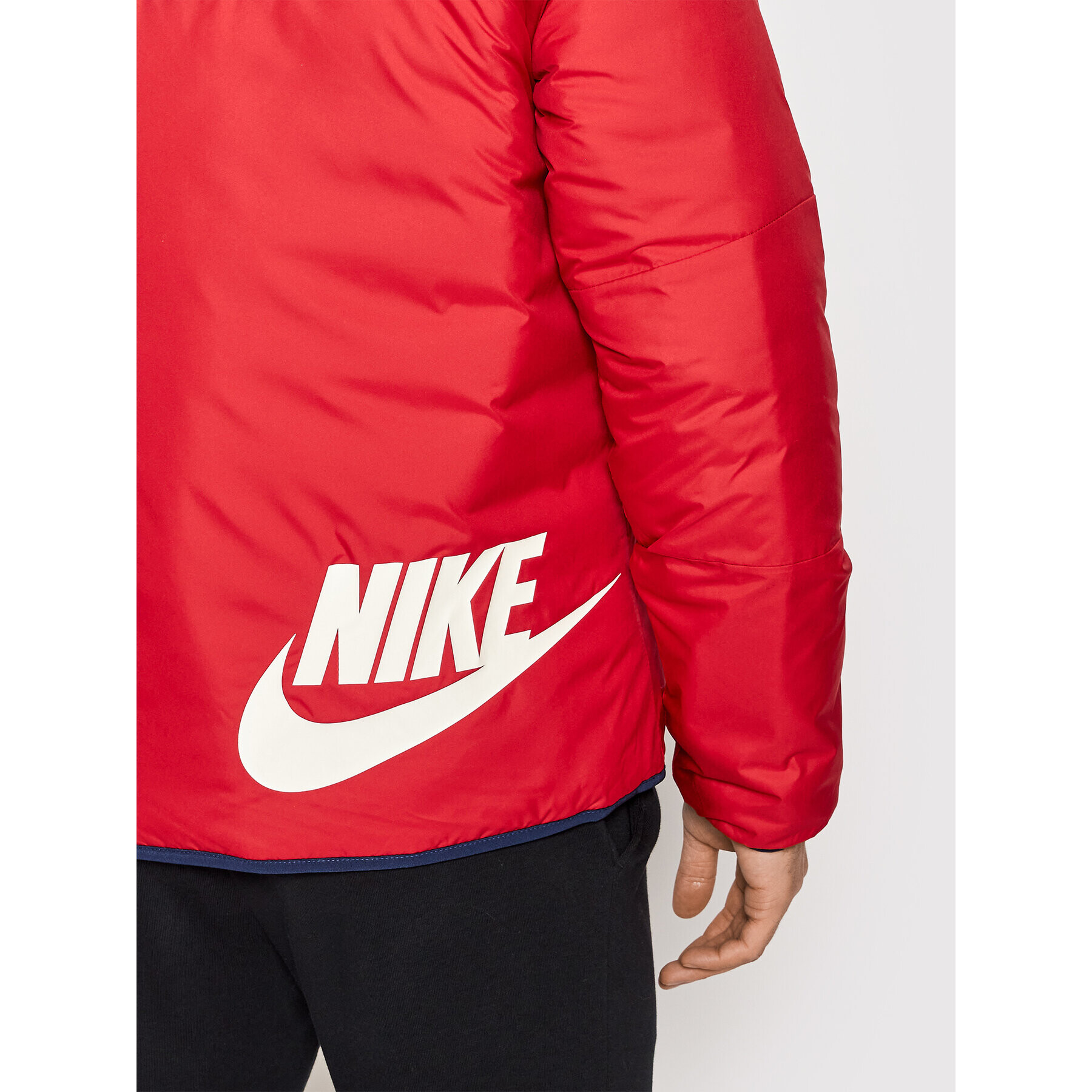 Nike Bunda pro přechodné období Sportswear Therma-Fit Legacy DH2783 Tmavomodrá Regular Fit - Pepit.cz