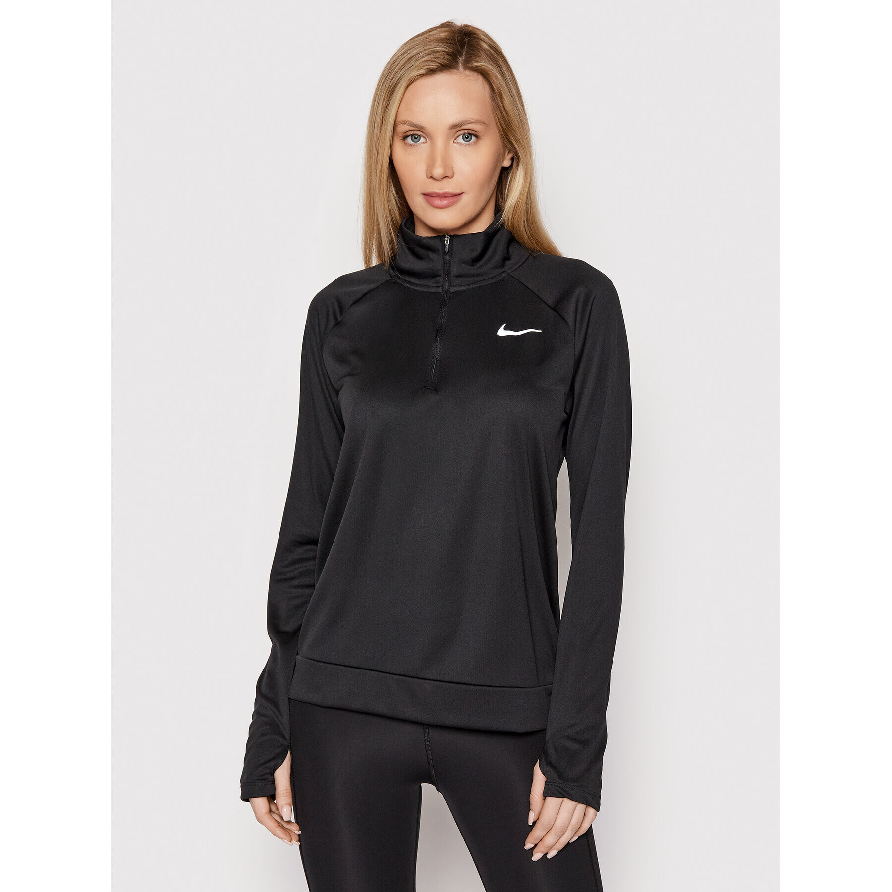 Nike Funkční mikina Pacer CU3267 Černá Regular Fit - Pepit.cz