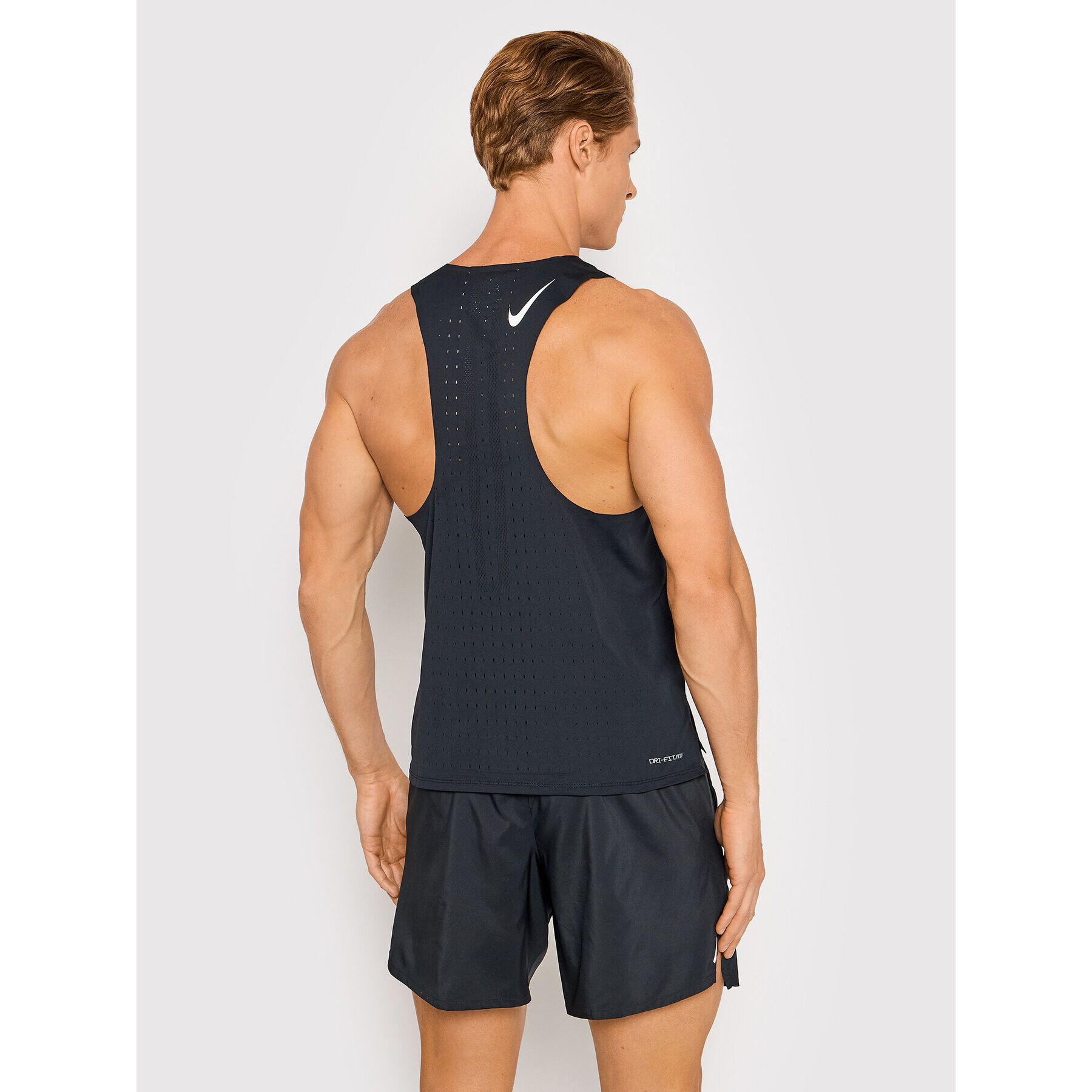 Nike Funkční tričko Aero Singlet CJ7835 Černá Slim Fit - Pepit.cz