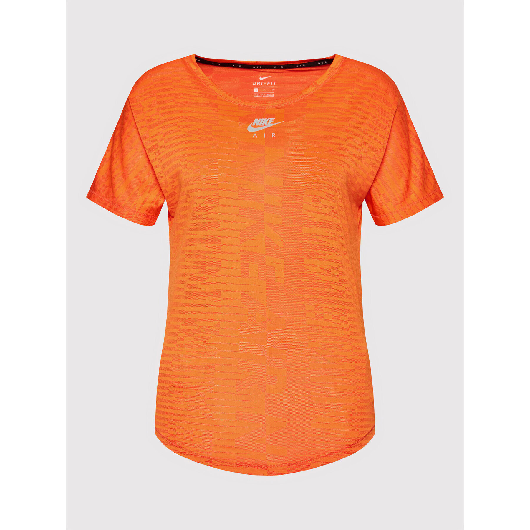 Nike Funkční tričko Air CZ9154 Oranžová Standard Fit - Pepit.cz