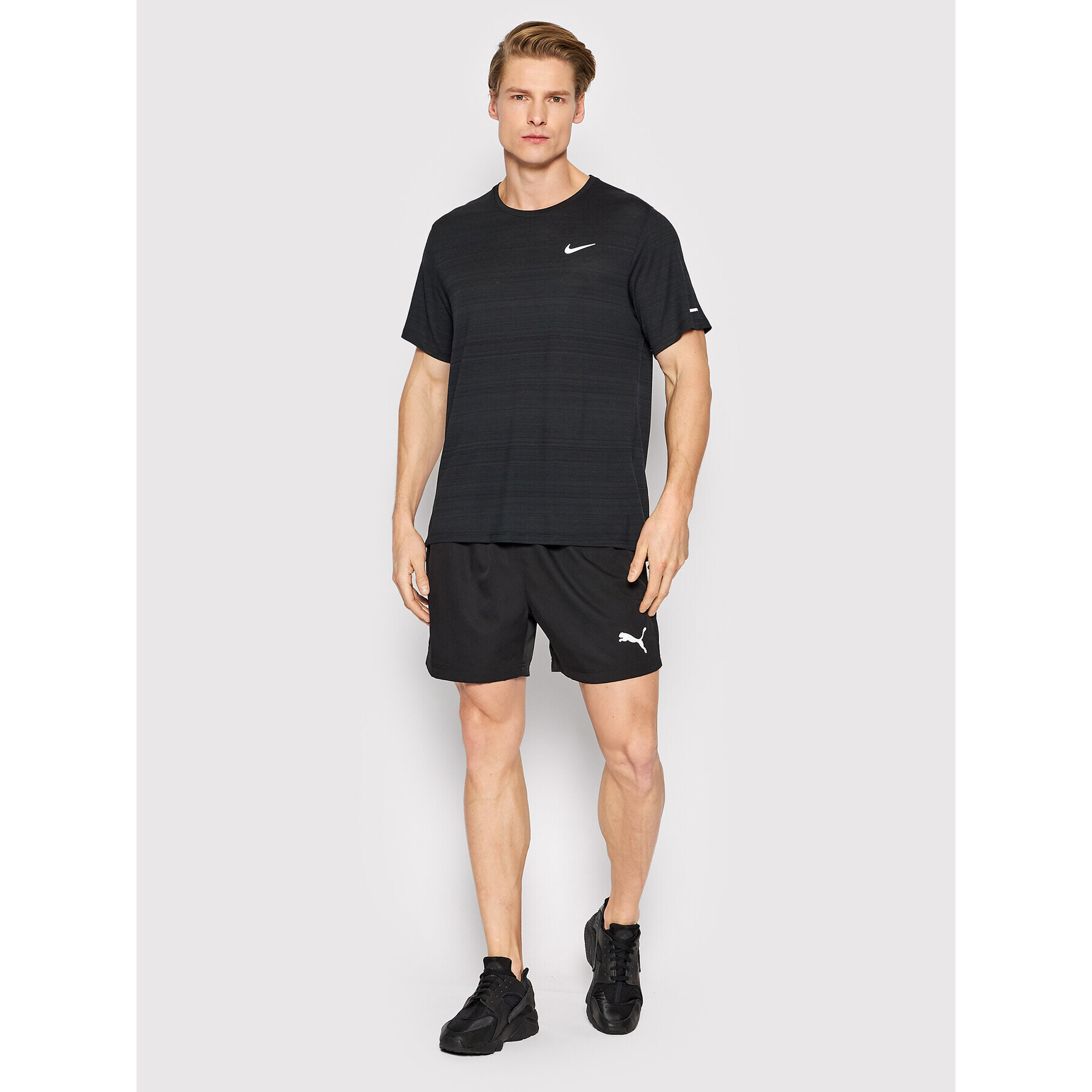 Nike Funkční tričko Dri-FIT Miler CU5992 Černá Regular Fit - Pepit.cz