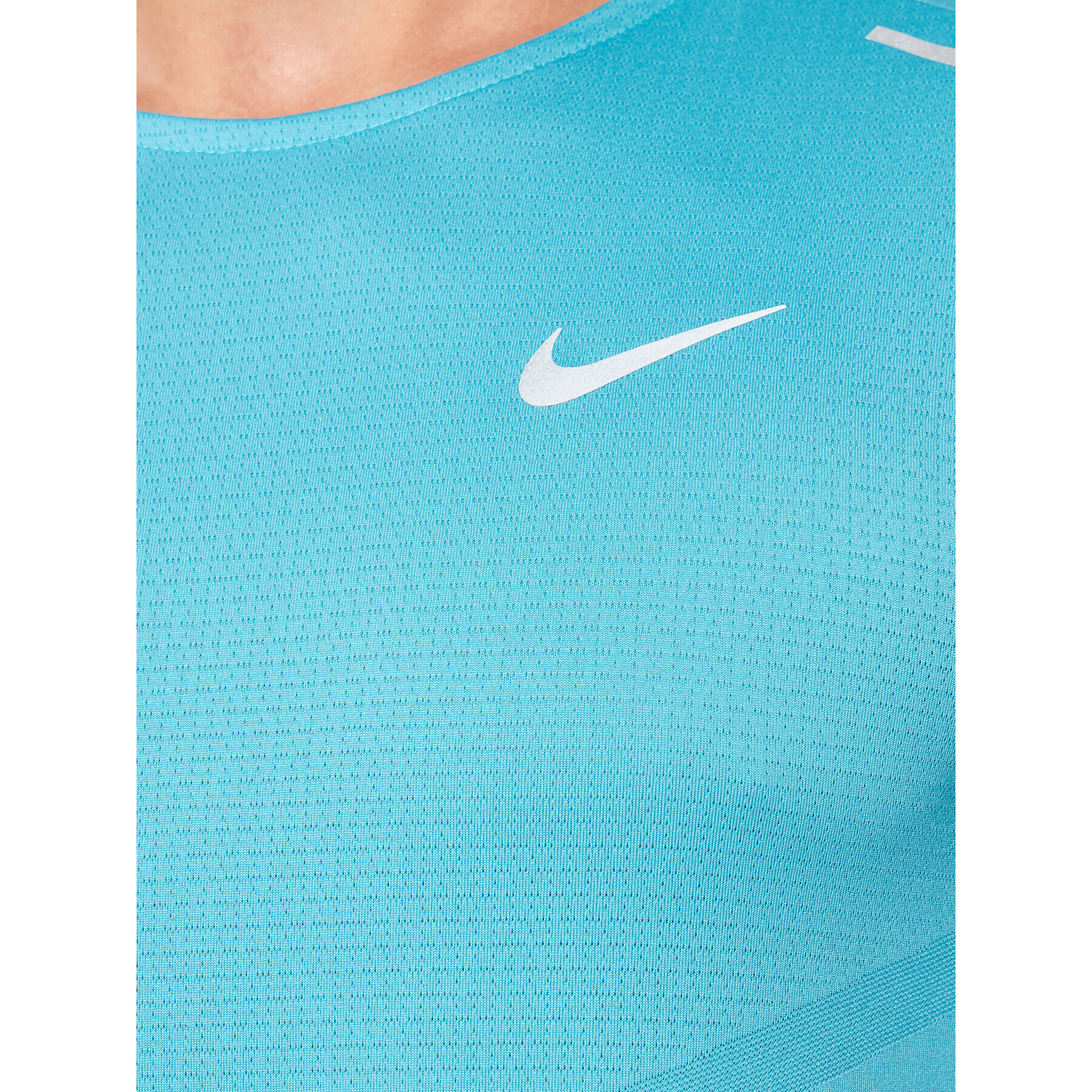 Nike Funkční tričko Dri-Fit Rise CZ9184 Modrá Standard Fit - Pepit.cz