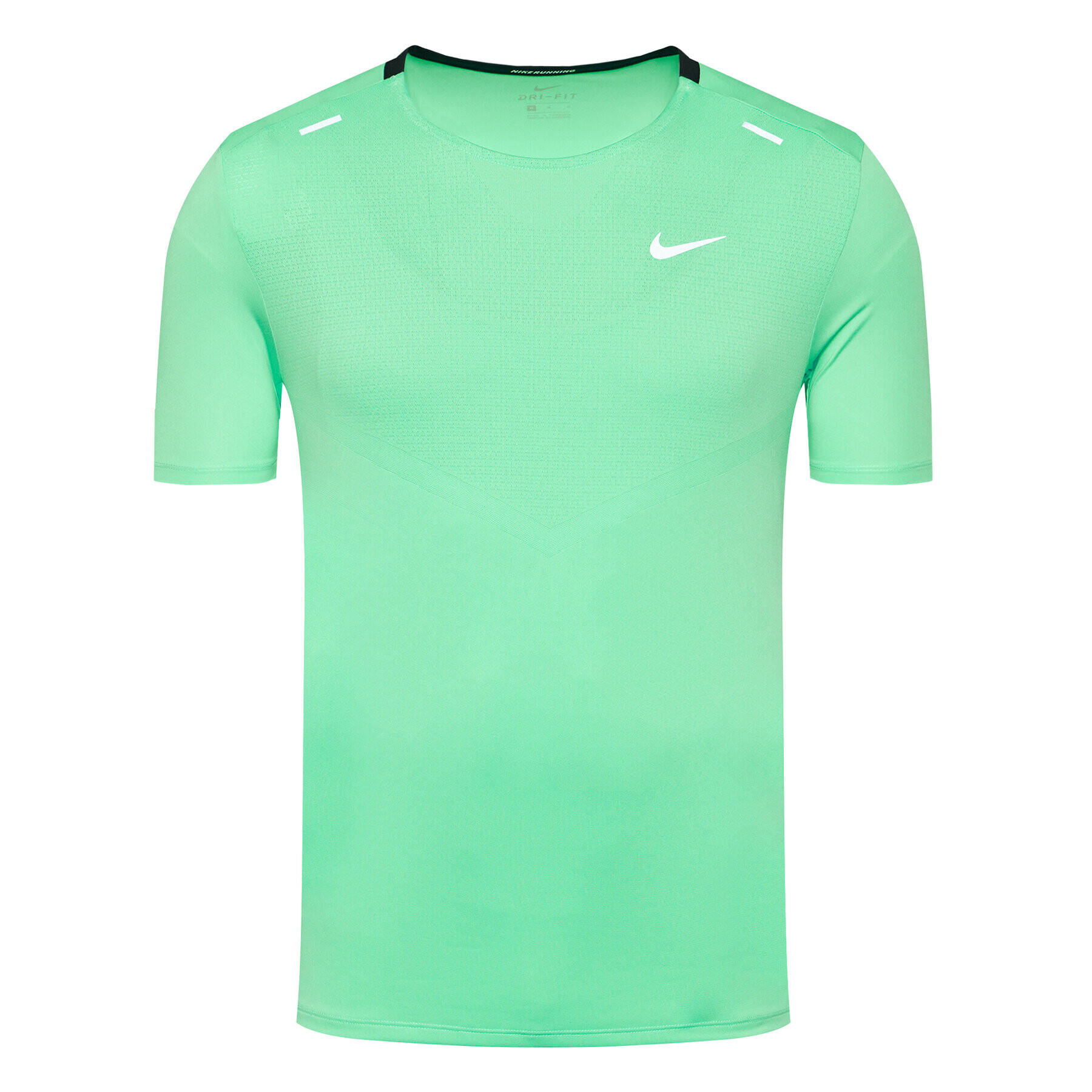 Nike Funkční tričko Dri-Fit Rise CZ9184 Zelená Standard Fit - Pepit.cz