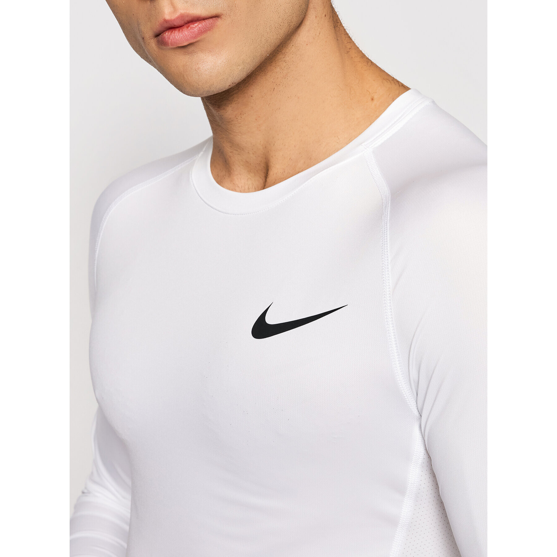 Nike Funkční tričko Pro BV5588 Bílá Slim Fit - Pepit.cz