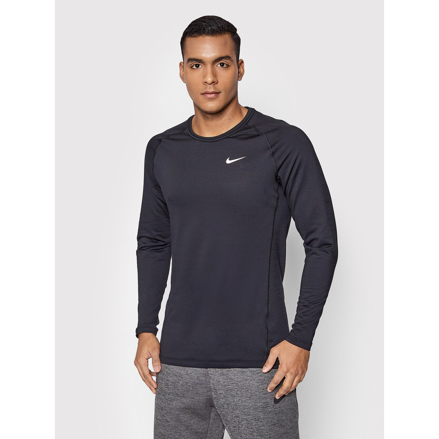 Nike Funkční tričko Pro Warm CU6740 Černá Slim Fit - Pepit.cz