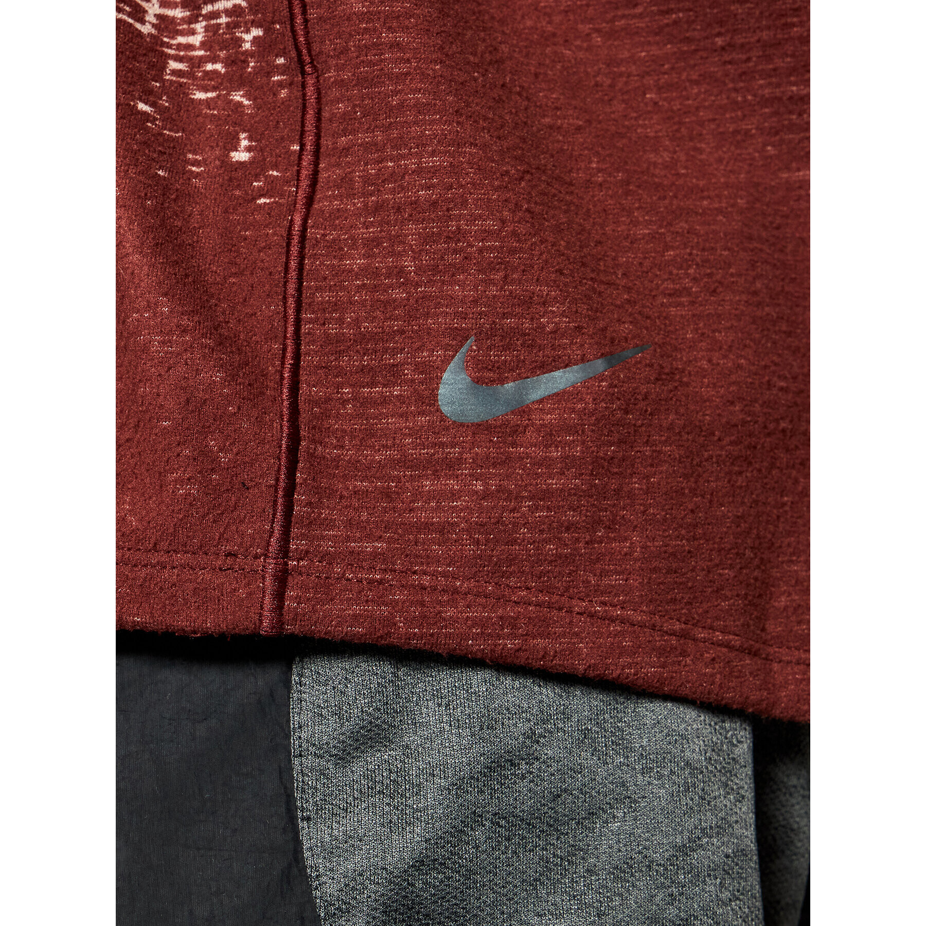 Nike Funkční tričko Run Division Wooldorado CU7891 Bordó Regular Fit - Pepit.cz