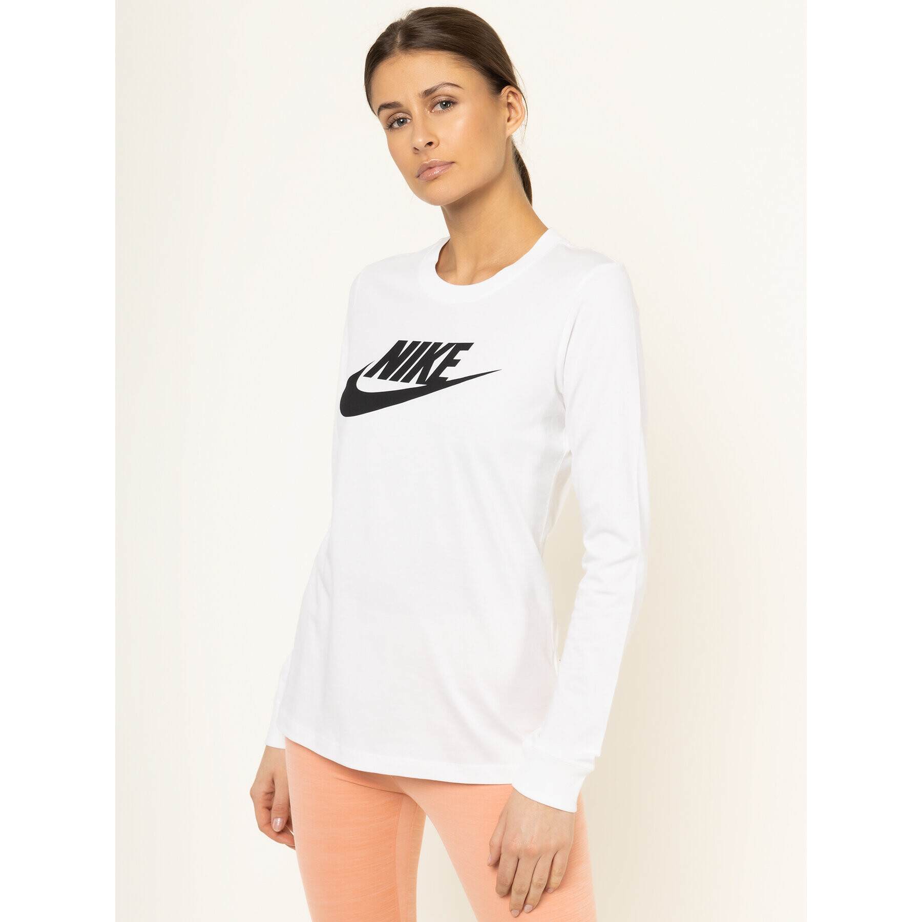 Nike Halenka Sportswear BV6171 Béžová Regular Fit - Pepit.cz