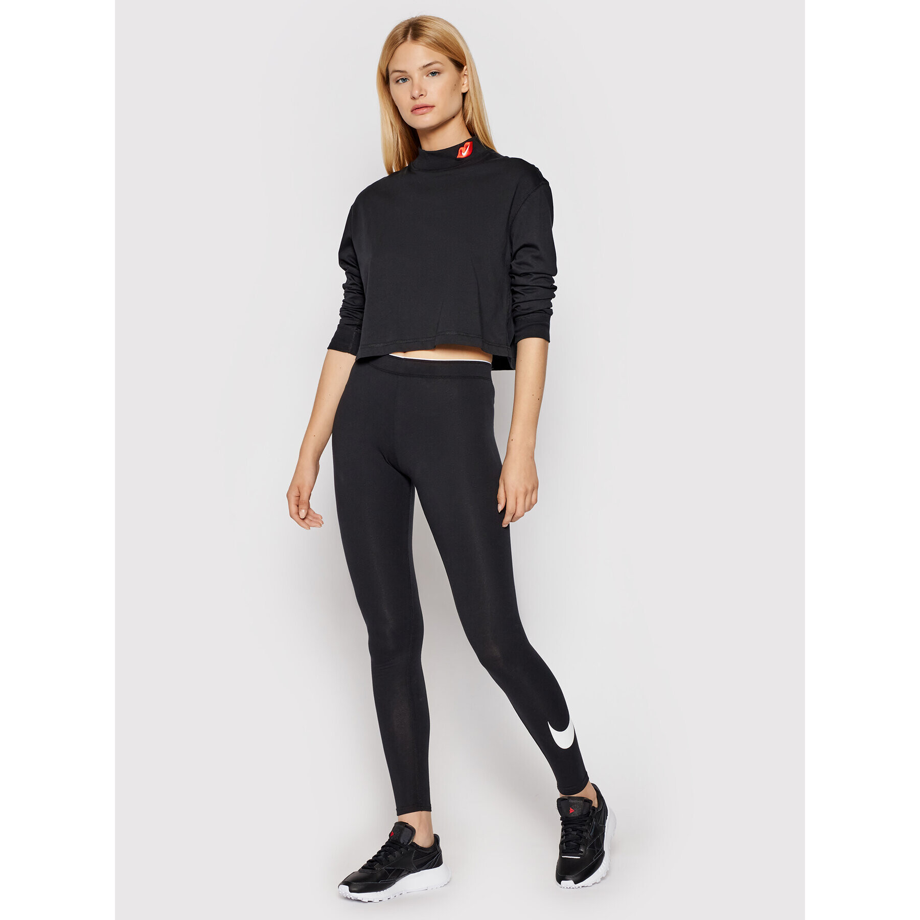 Nike Halenka Sportswear DB9735 Černá Loose Fit - Pepit.cz