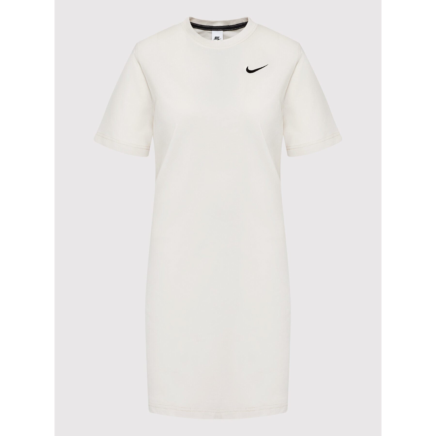 Nike Každodenní šaty Sportswear Swoosh DM6191 Béžová Oversize - Pepit.cz