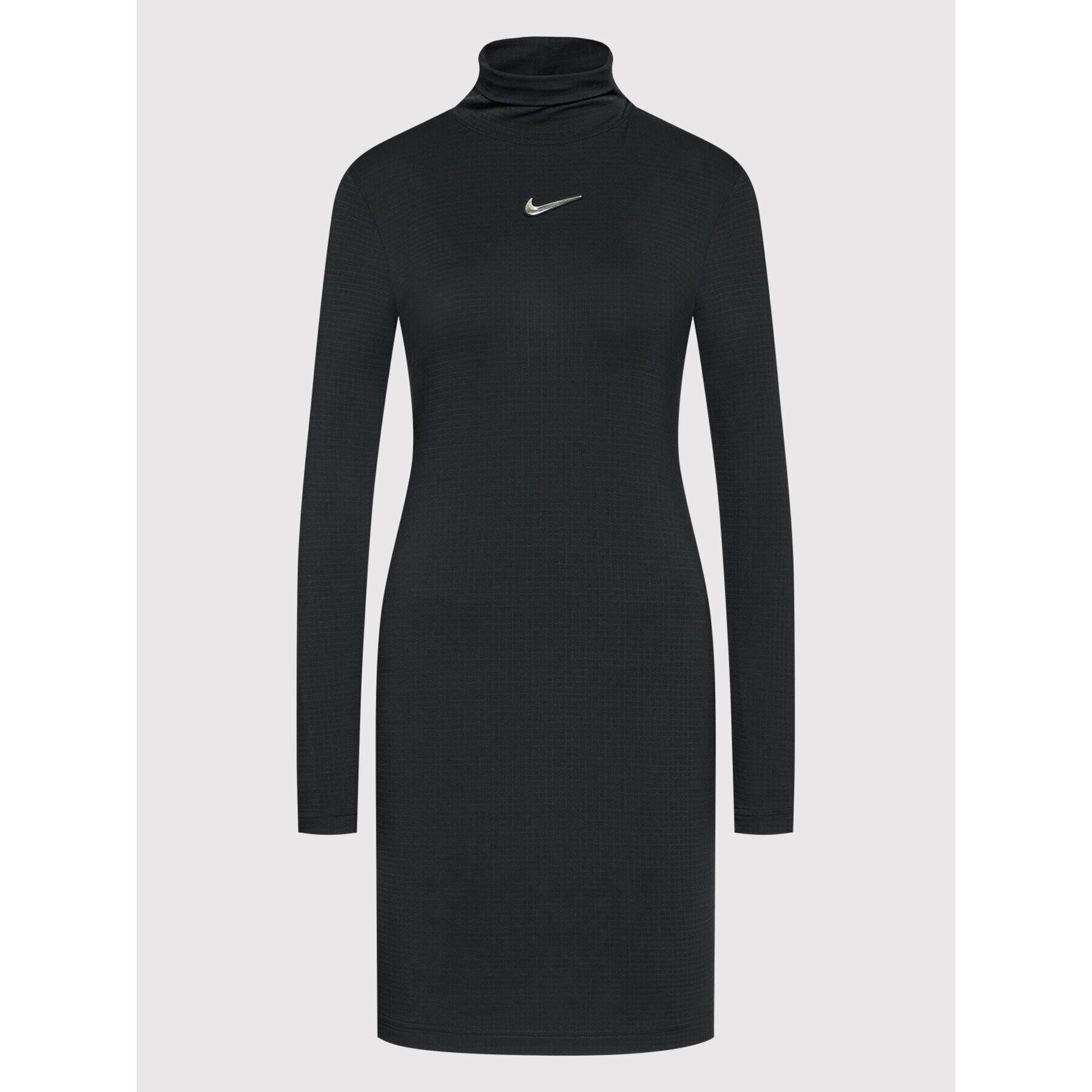 Nike Každodenní šaty Swoosh DC5306 Černá Slim Fit - Pepit.cz