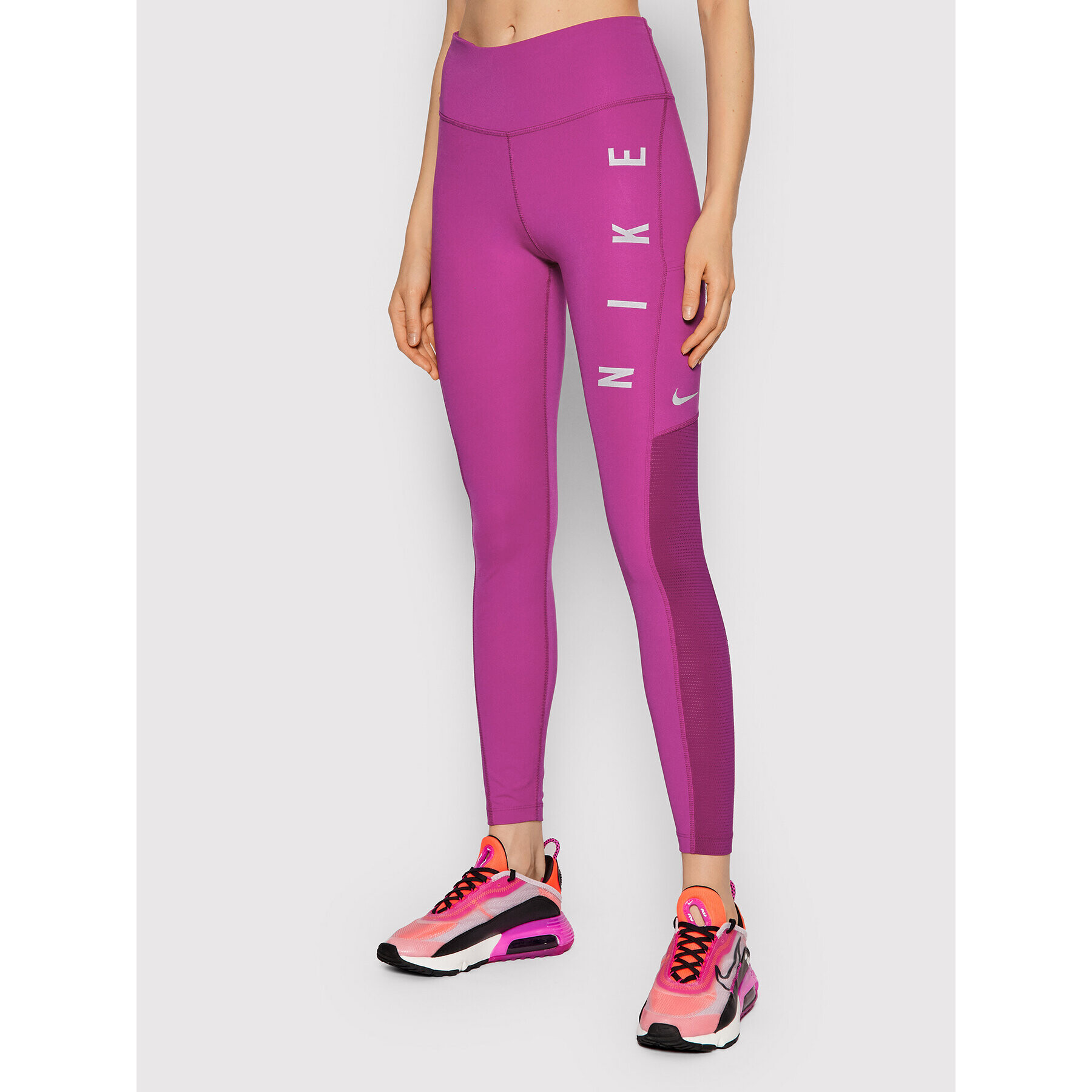 Nike Legíny Epic Fast Run Division CZ9592 Fialová Tight Fit - Pepit.cz