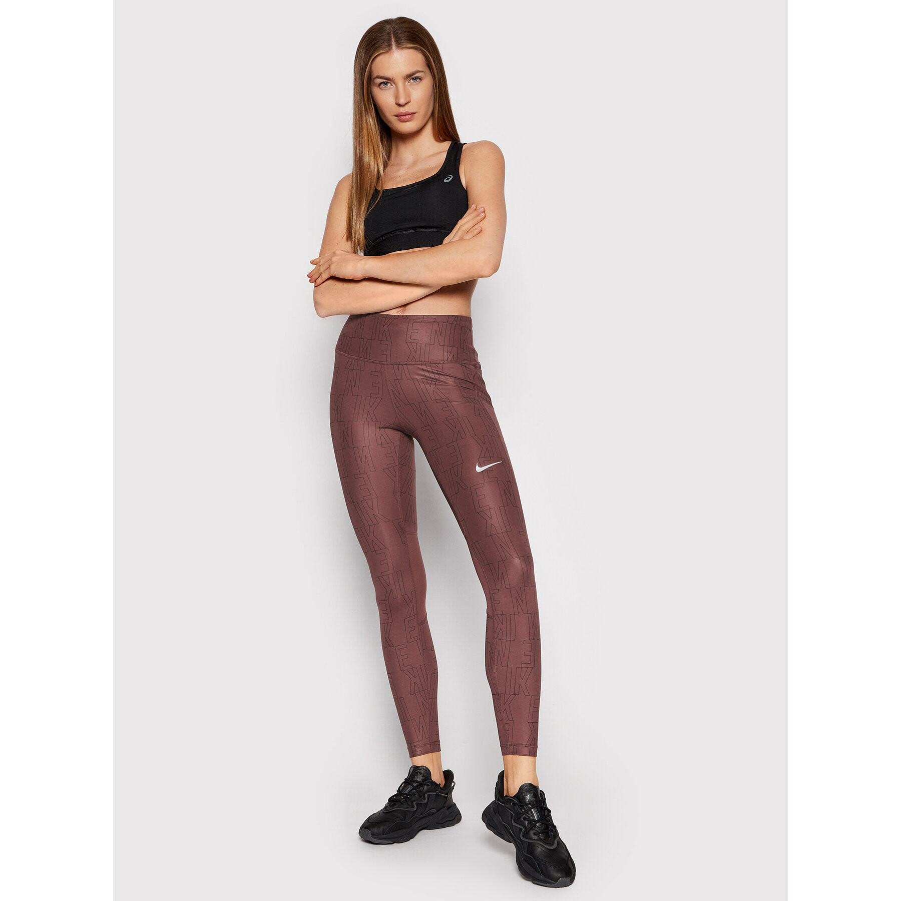 Nike Legíny Fast DD5153 Fialová Tight Fit - Pepit.cz