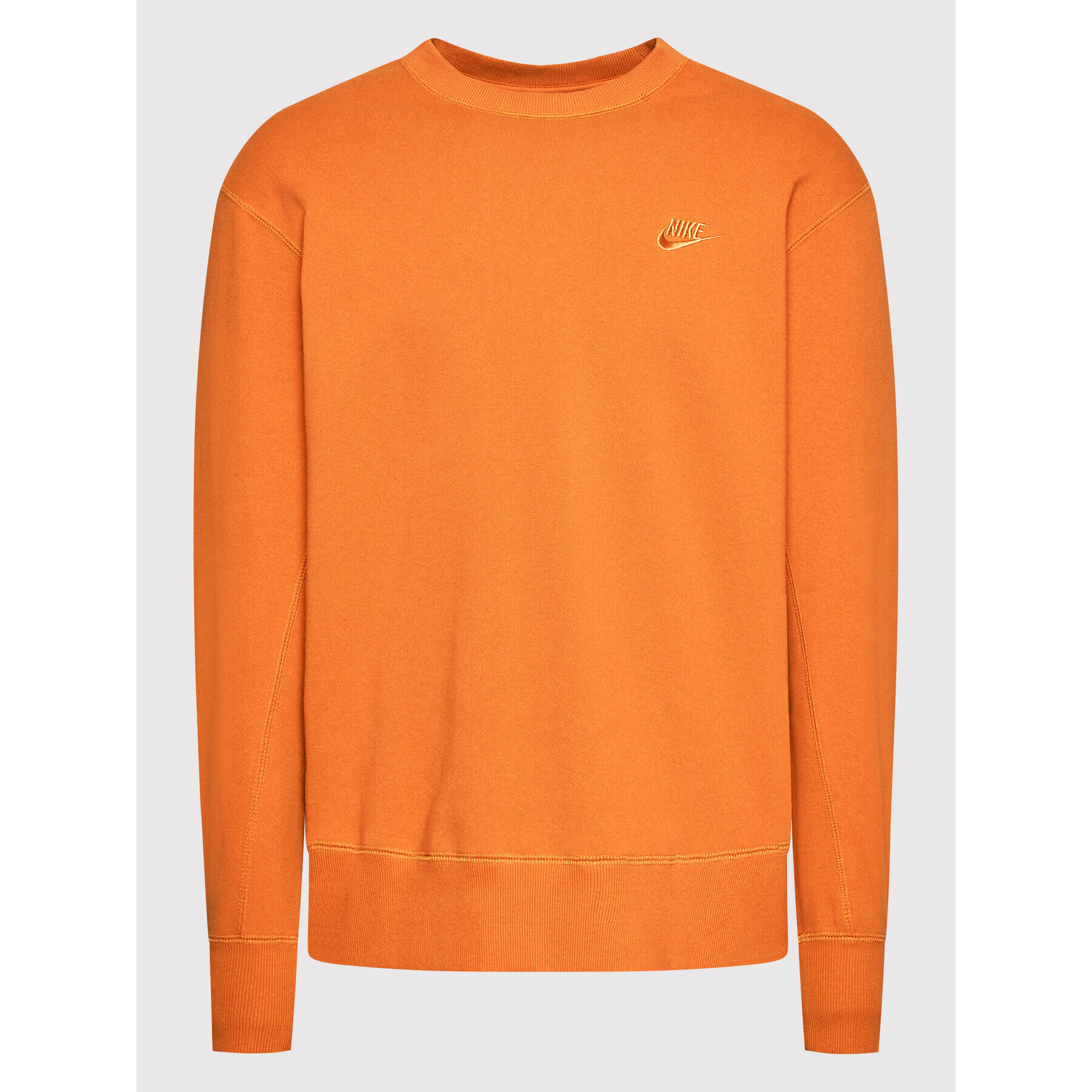 Nike Mikina Classic DA0021 Oranžová Relaxed Fit - Pepit.cz