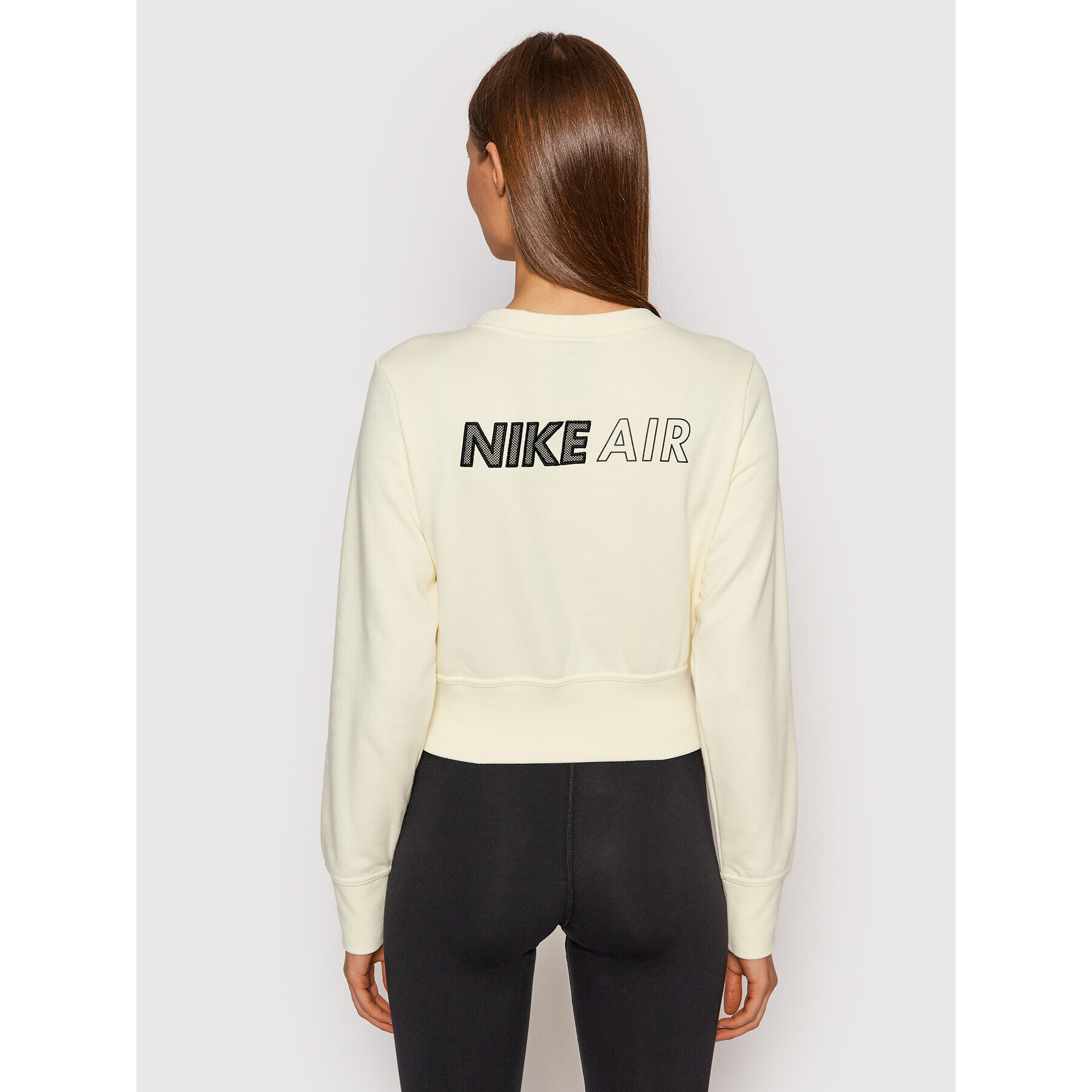 Nike Mikina Crew Air DC5296 Žlutá Standard Fit - Pepit.cz