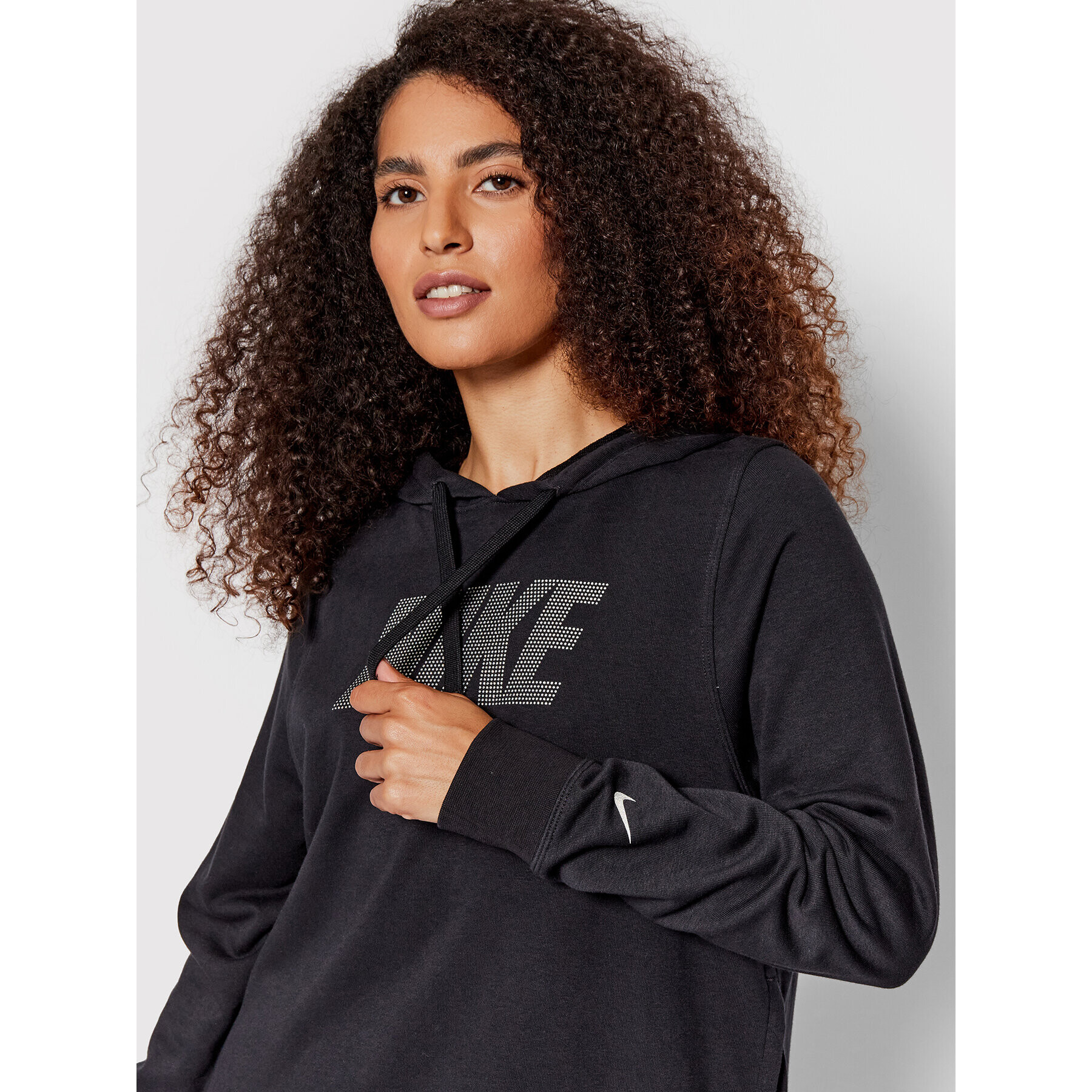 Nike Mikina Dri-Fit DM2883 Černá Oversize - Pepit.cz