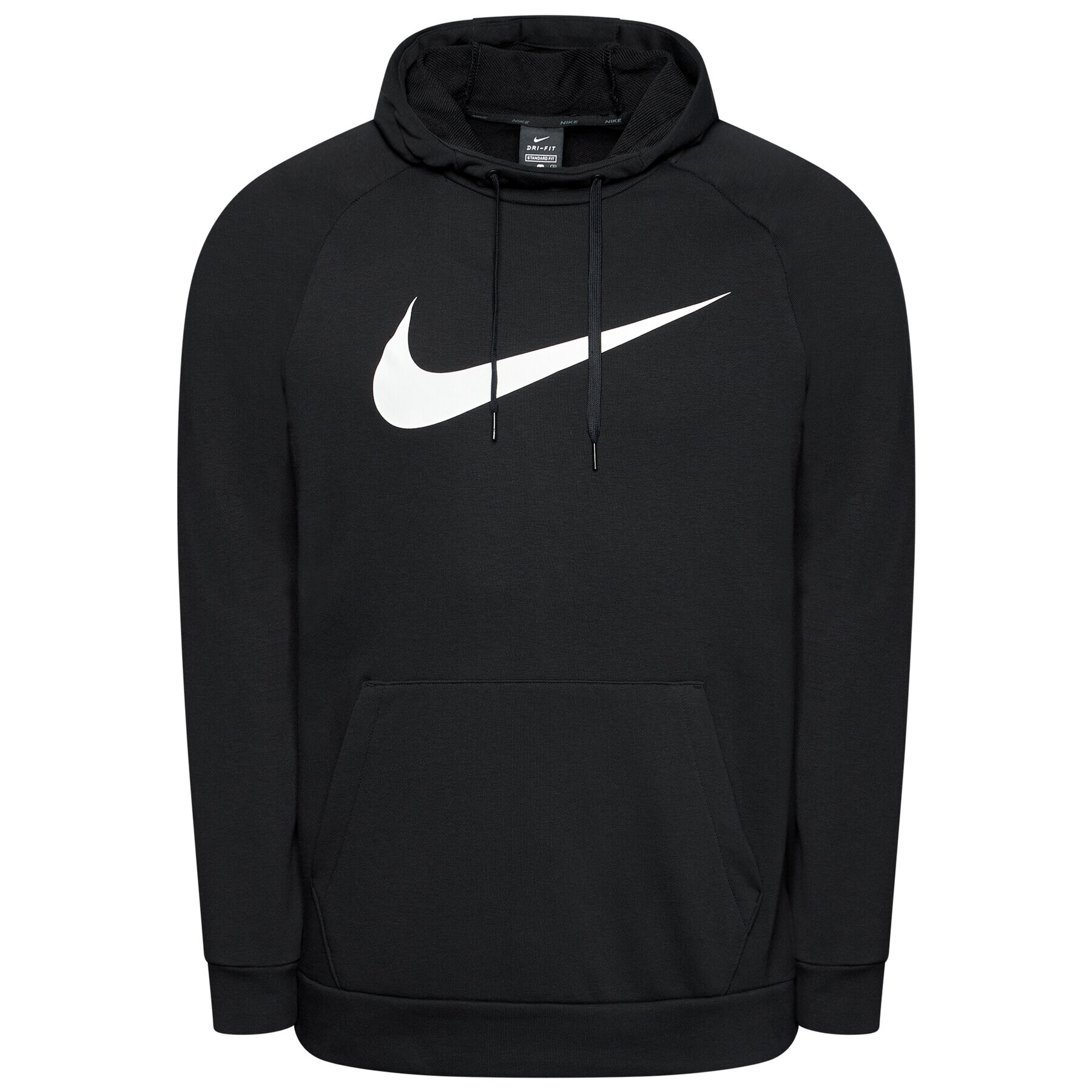 Nike Mikina Dri-Fit Swoosh CZ2425 Černá Standard Fit - Pepit.cz