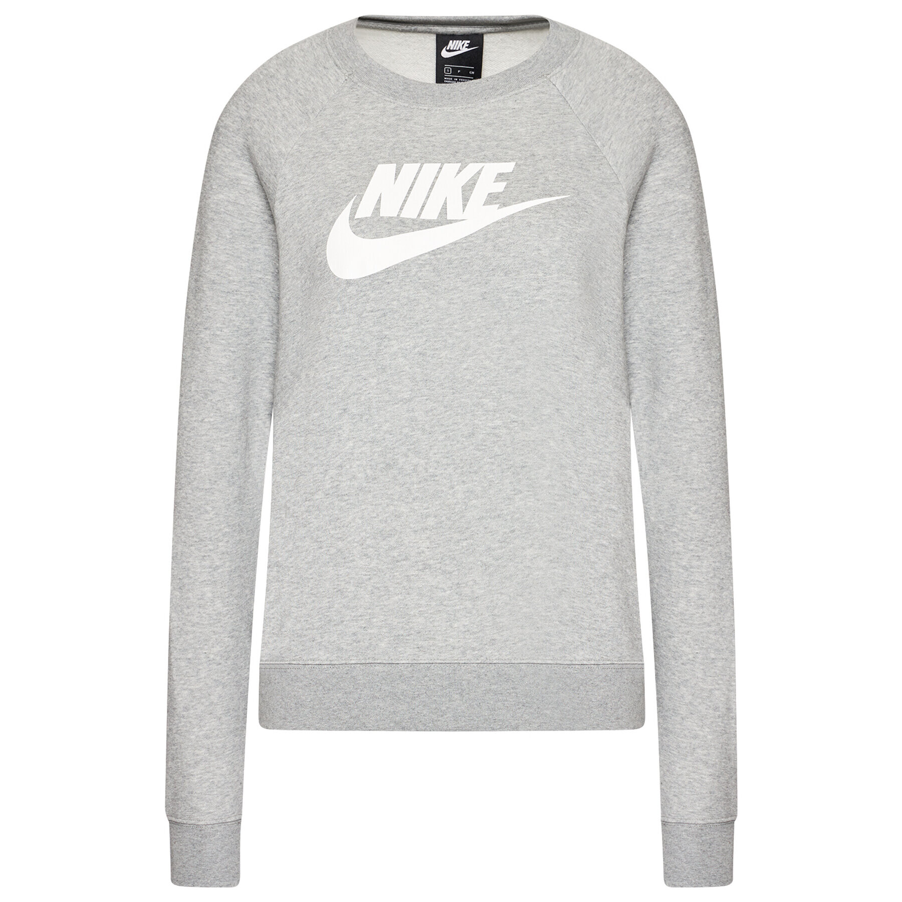 Nike Mikina Essential Crew BV4112 Šedá Standard Fit - Pepit.cz