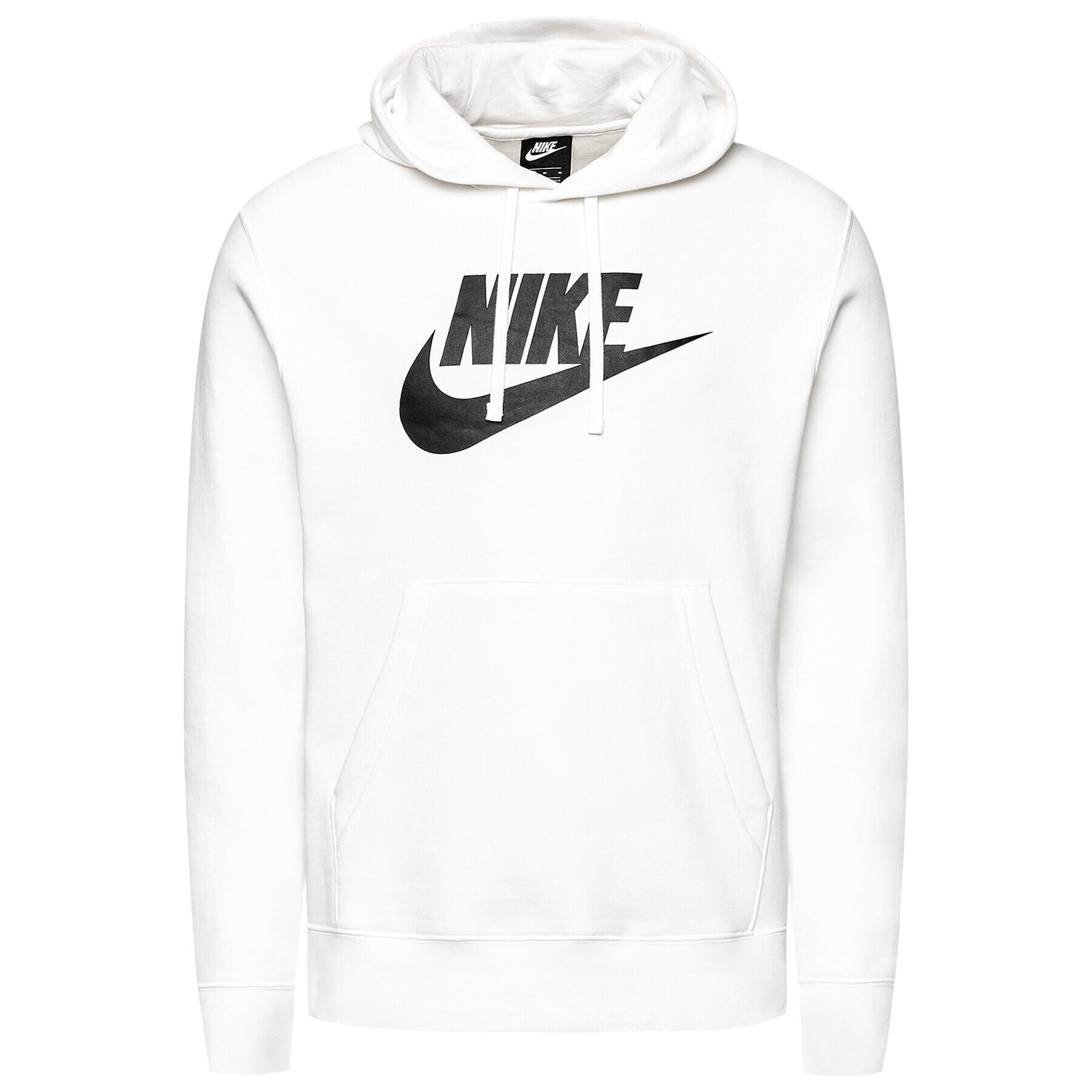 Nike Mikina Sportswear Club BV2973 Bílá Standard Fit - Pepit.cz