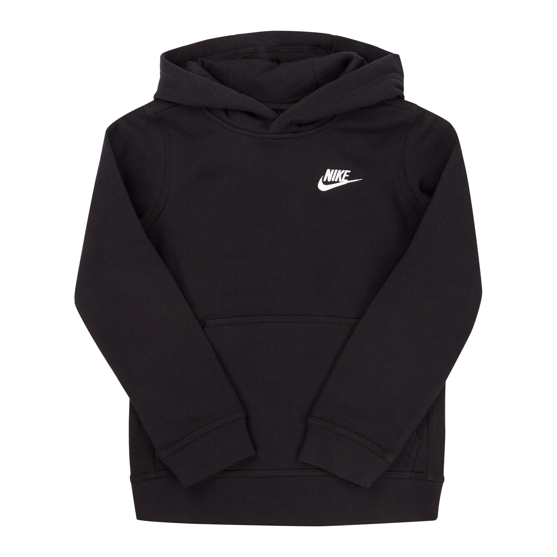 Nike Mikina Sportswear Club BV3757 Černá Standard Fit - Pepit.cz