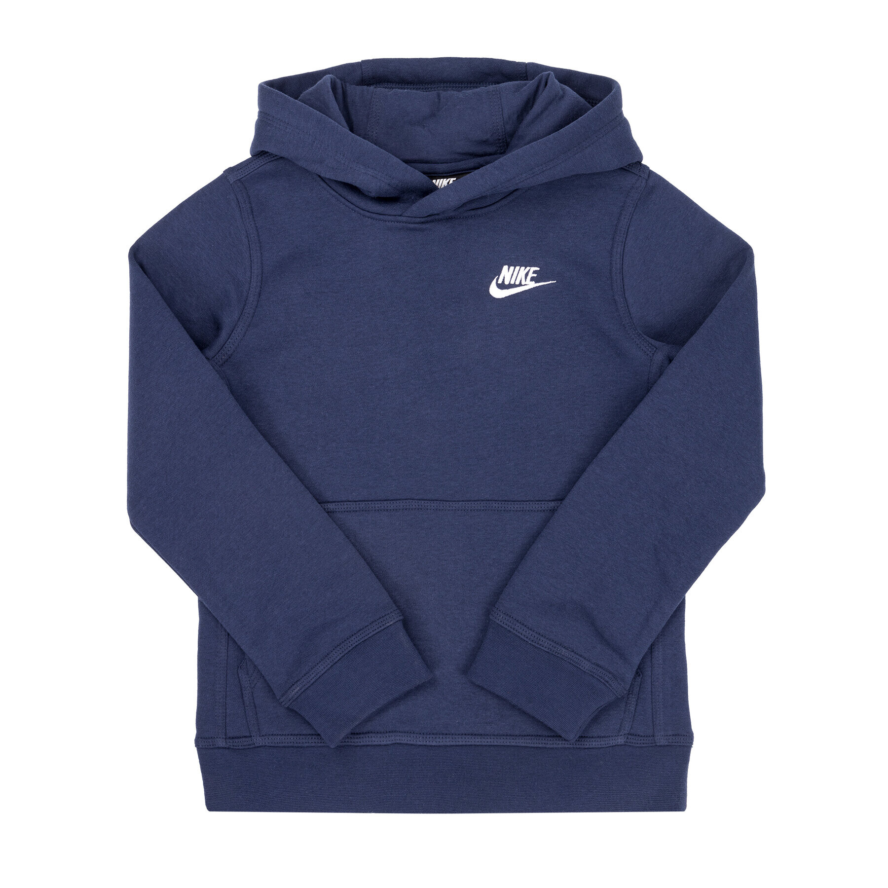 Nike Mikina Sportswear Club BV3757 Tmavomodrá Standard Fit - Pepit.cz