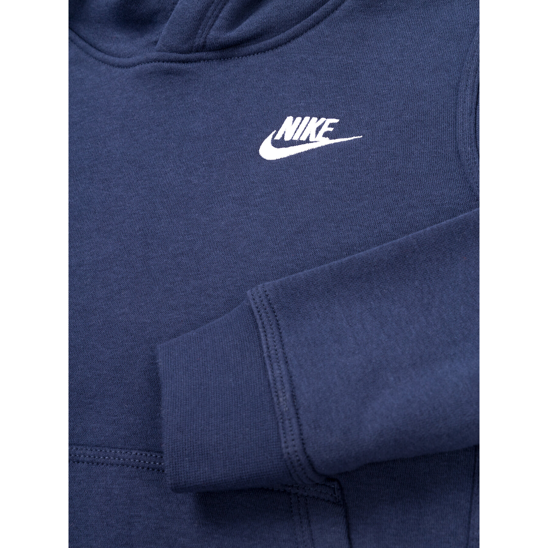 Nike Mikina Sportswear Club BV3757 Tmavomodrá Standard Fit - Pepit.cz