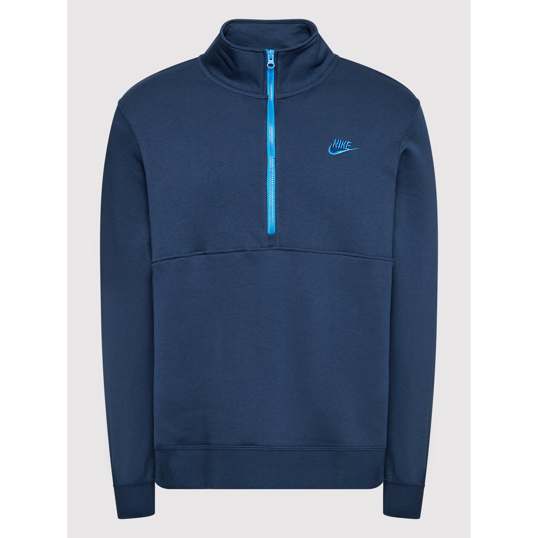 Nike Mikina Sportswear Club DD4732 Tmavomodrá Standard Fit - Pepit.cz