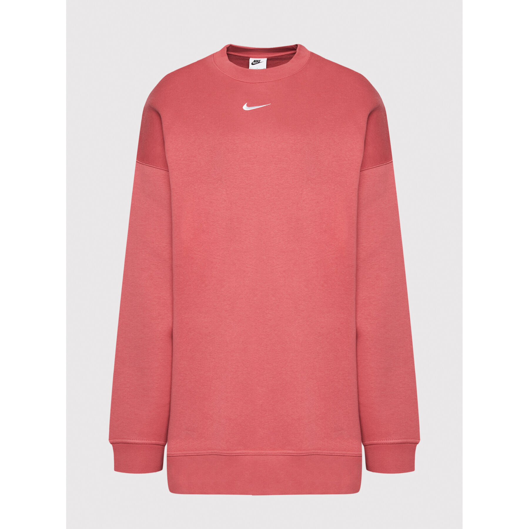 Nike Mikina Sportswear Collection Essentials DD5632 Růžová Oversize - Pepit.cz