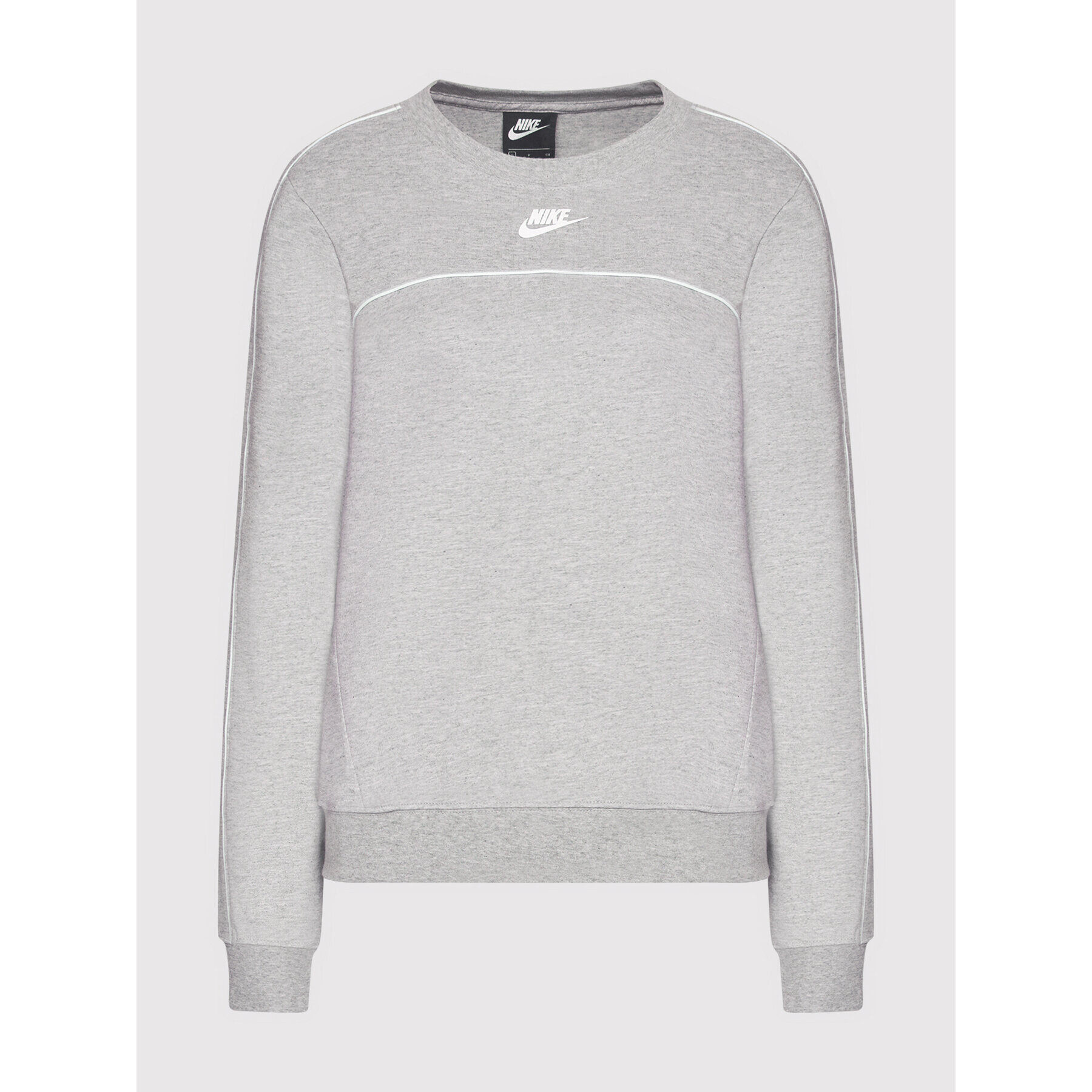 Nike Mikina Sportswear CZ8336 Šedá Standard Fit - Pepit.cz