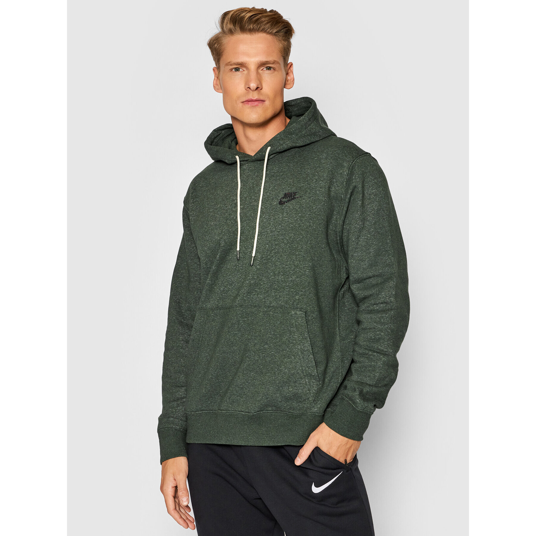 Nike Mikina Sportswear DA0680 Zelená Standard Fit - Pepit.cz