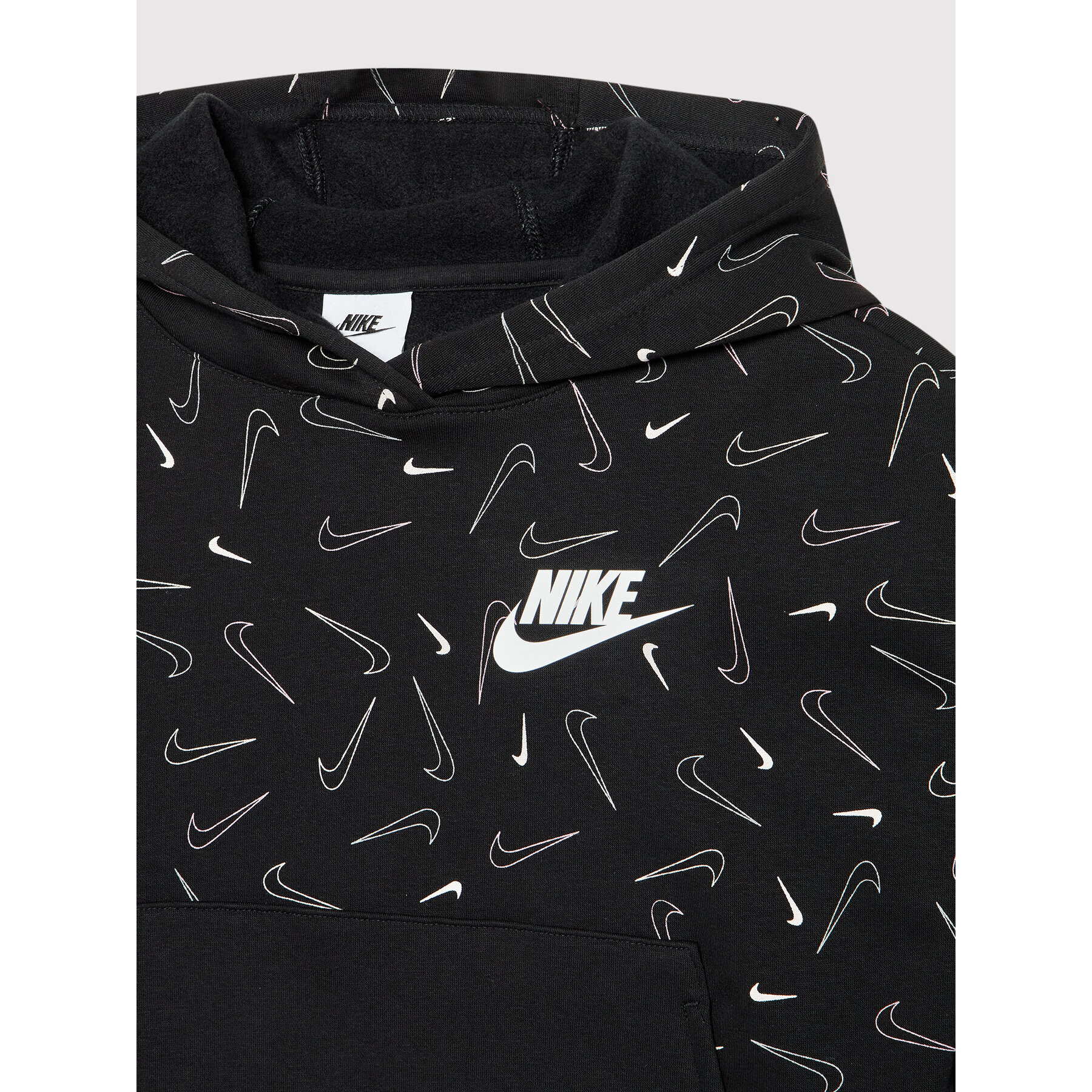 Nike Mikina Sportswear DD7377 Černá Regular Fit - Pepit.cz