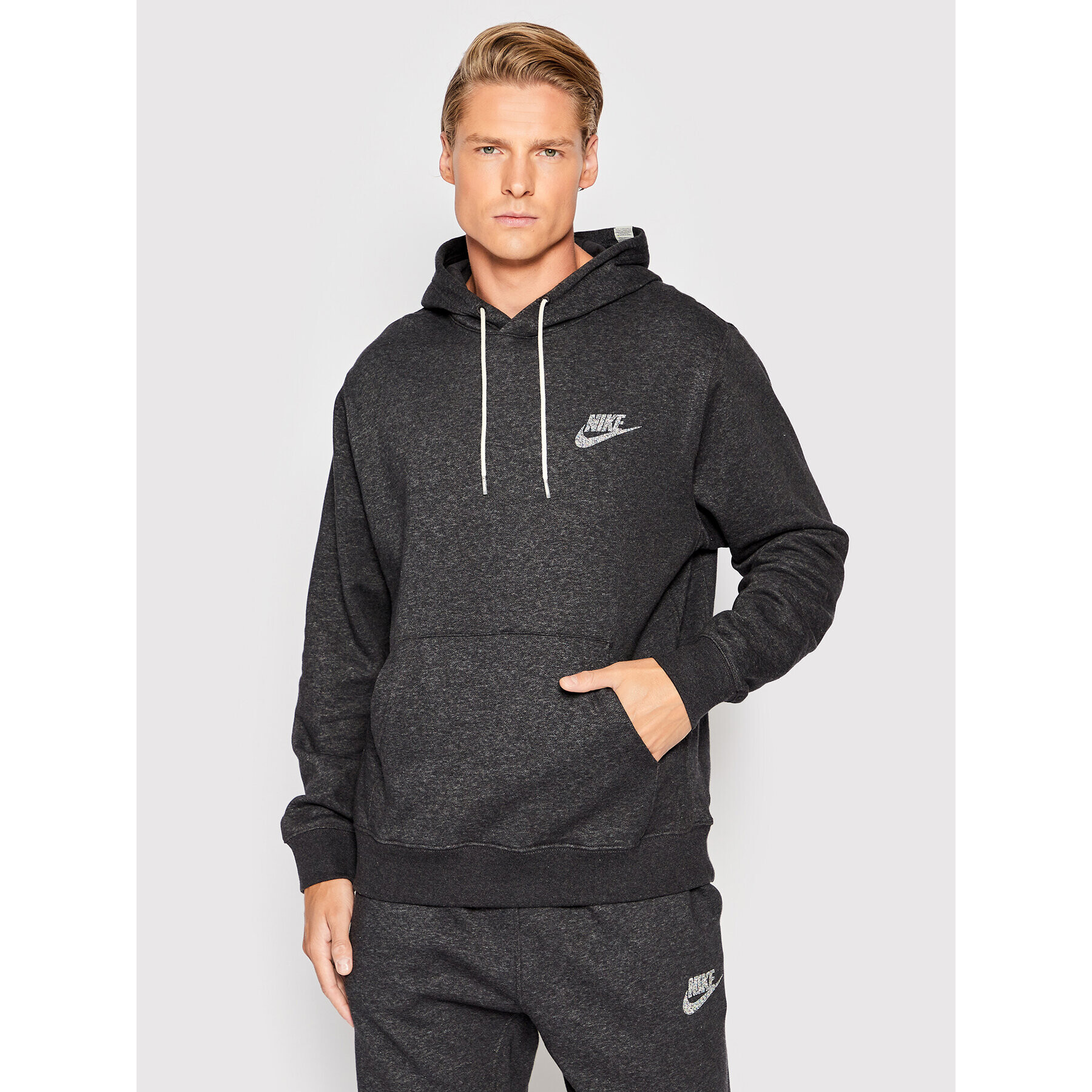 Nike Mikina Sportswear DM5624 Šedá Standard Fit - Pepit.cz