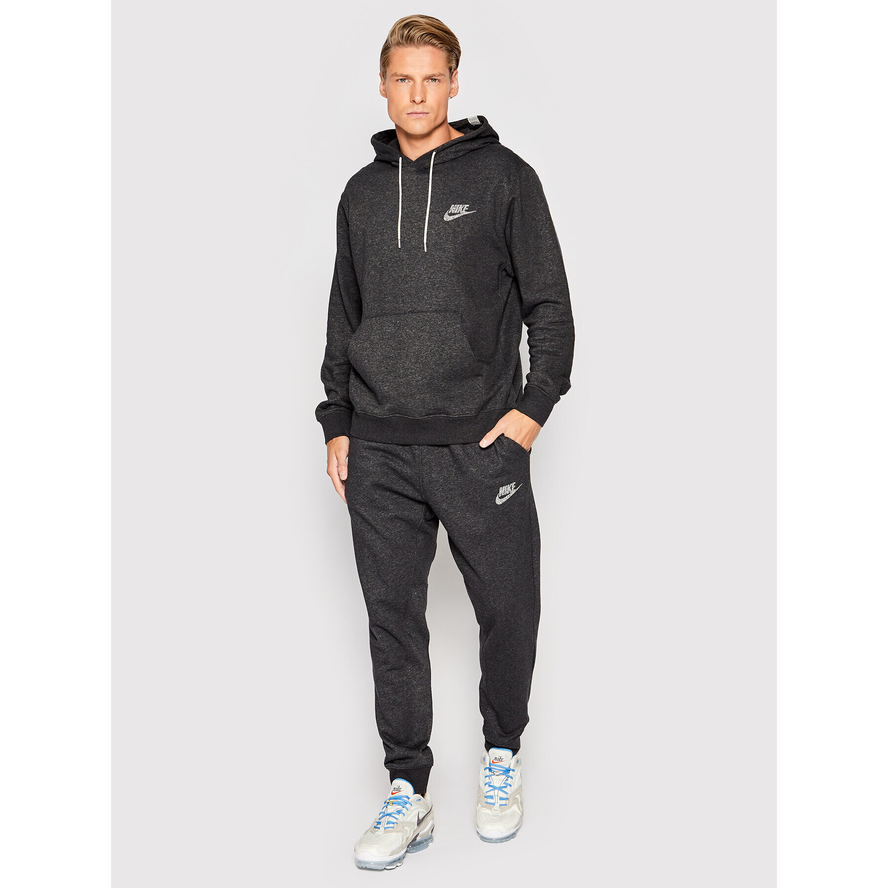 Nike Mikina Sportswear DM5624 Šedá Standard Fit - Pepit.cz