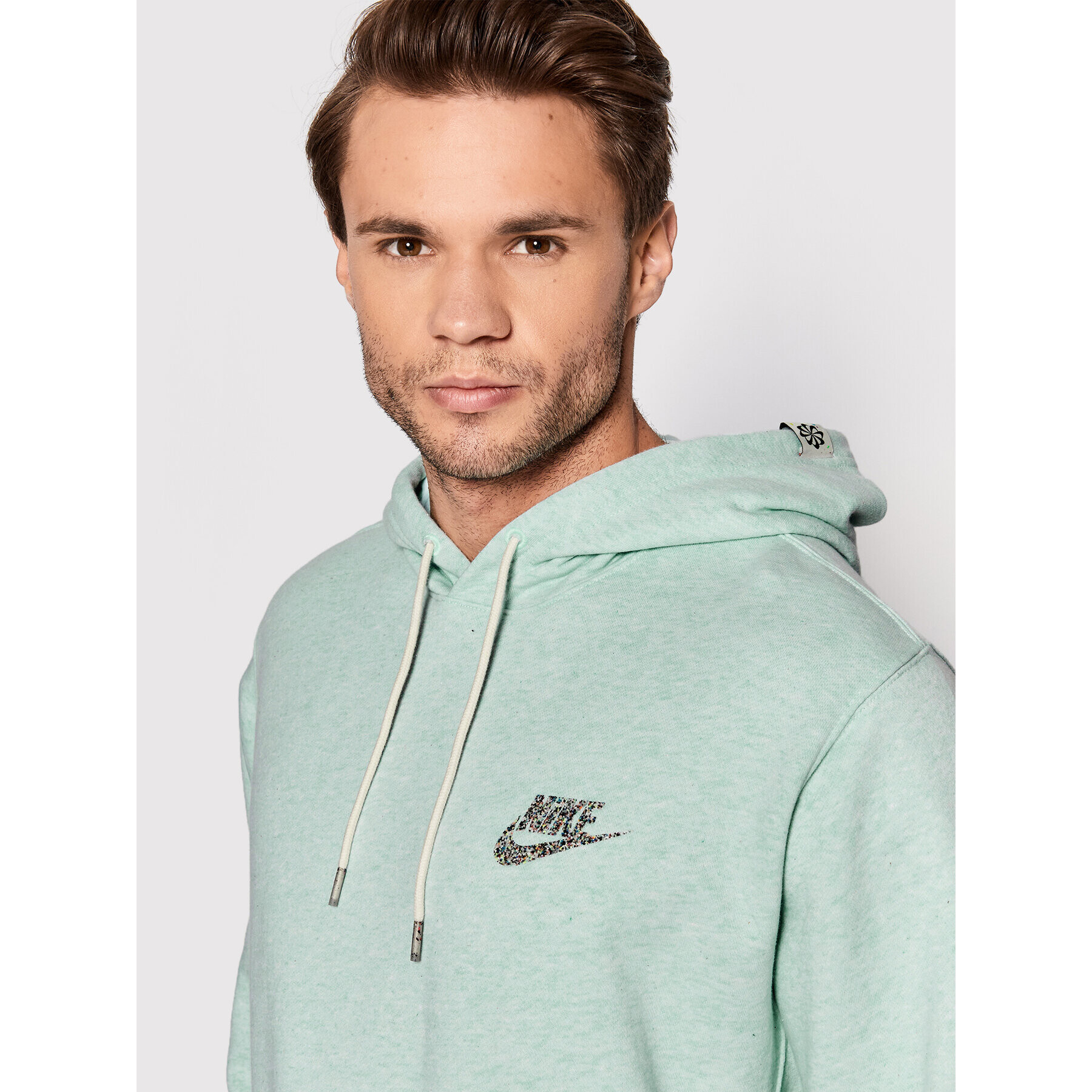 Nike Mikina Sportswear DM5624 Zelená Standard Fit - Pepit.cz