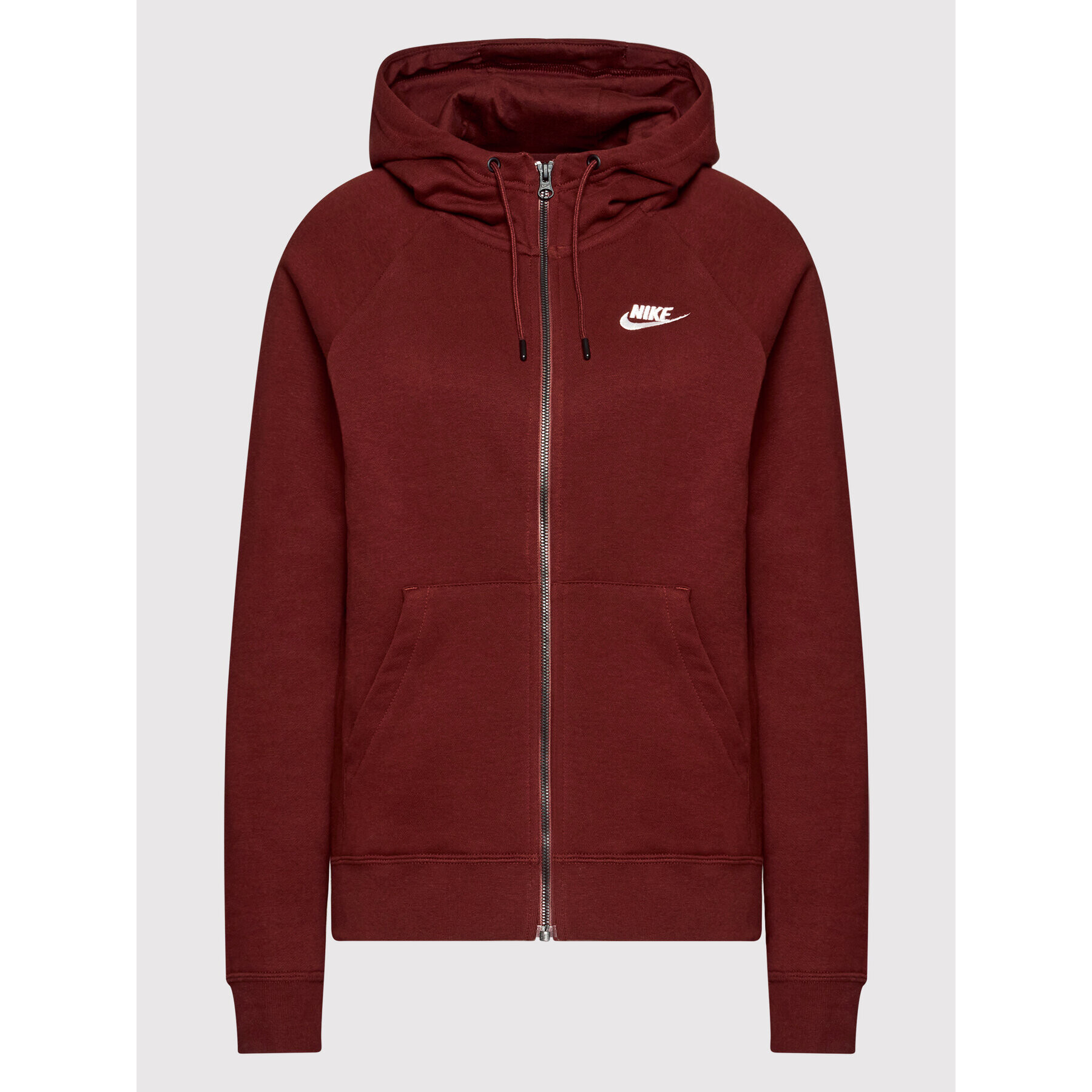 Nike Mikina Sportswear Essential BV4122 Bordó Standard Fit - Pepit.cz