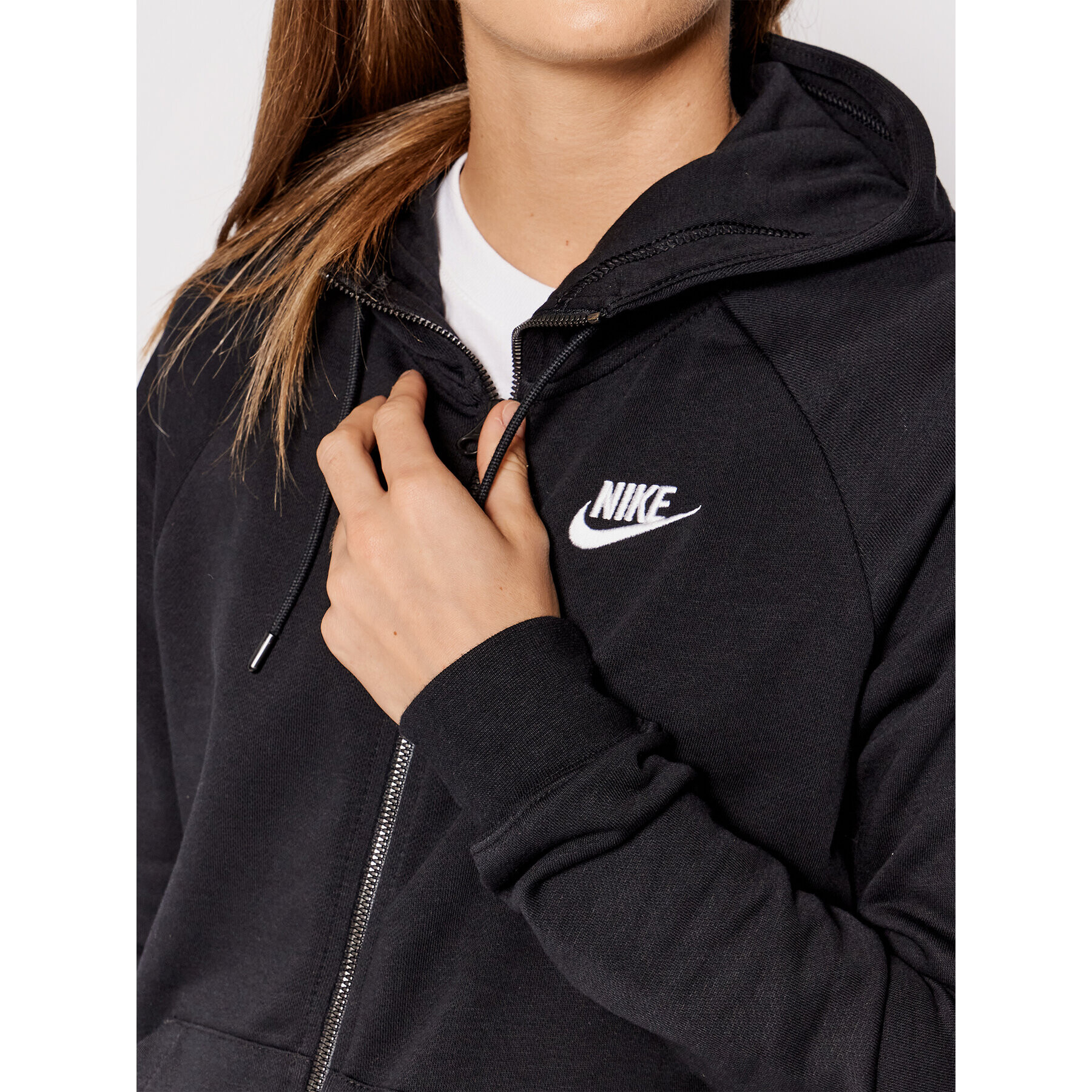 Nike Mikina Sportswear Essential BV4122 Černá Standard Fit - Pepit.cz