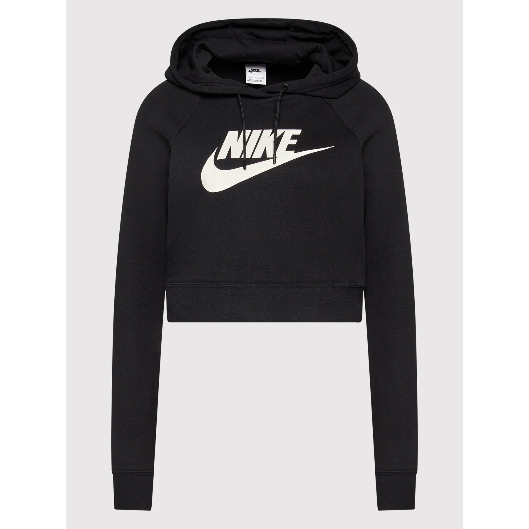 Nike Mikina Sportswear Essential CJ6327 Černá Loose Fit - Pepit.cz