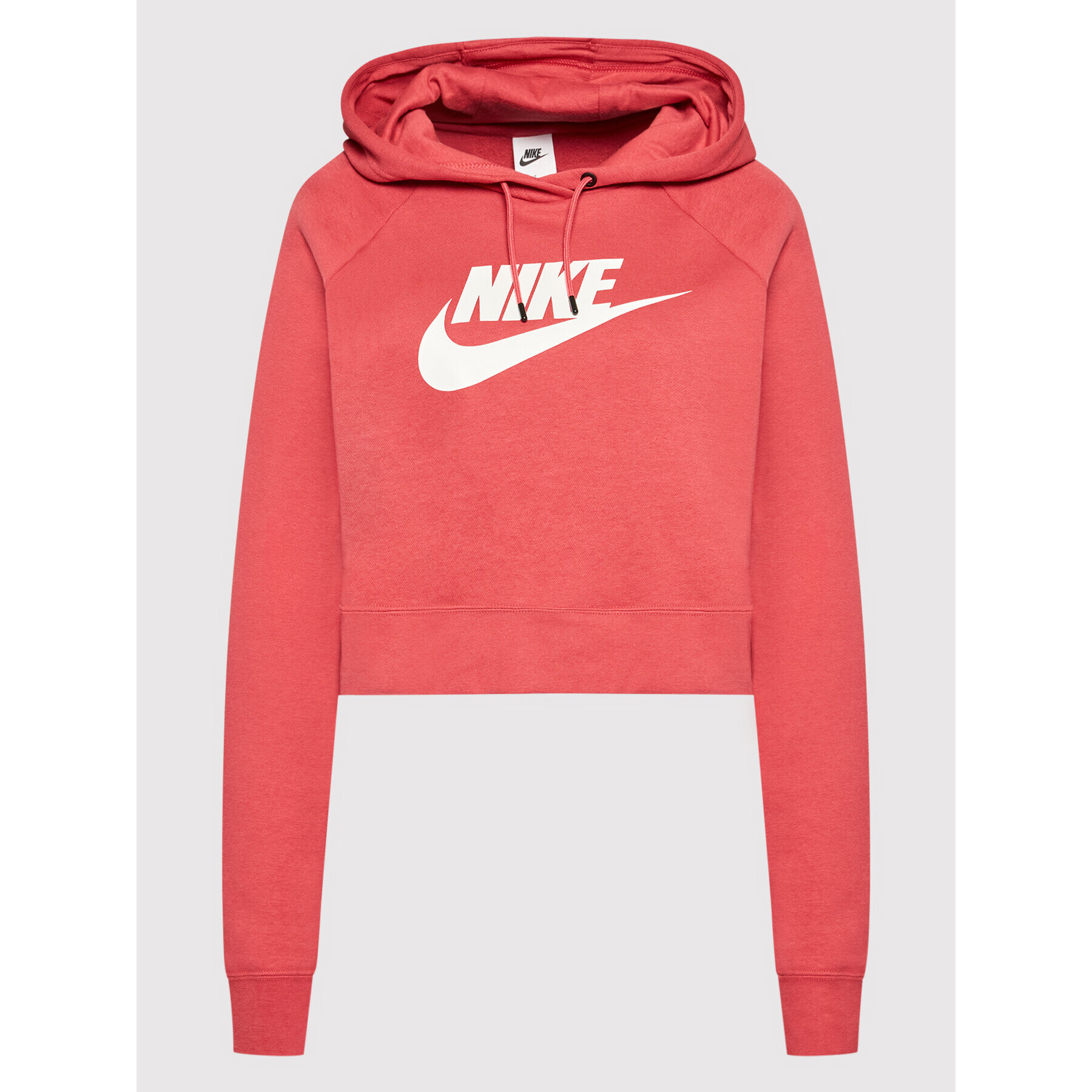 Nike Mikina Sportswear Essential CJ6327 Růžová Loose Fit - Pepit.cz