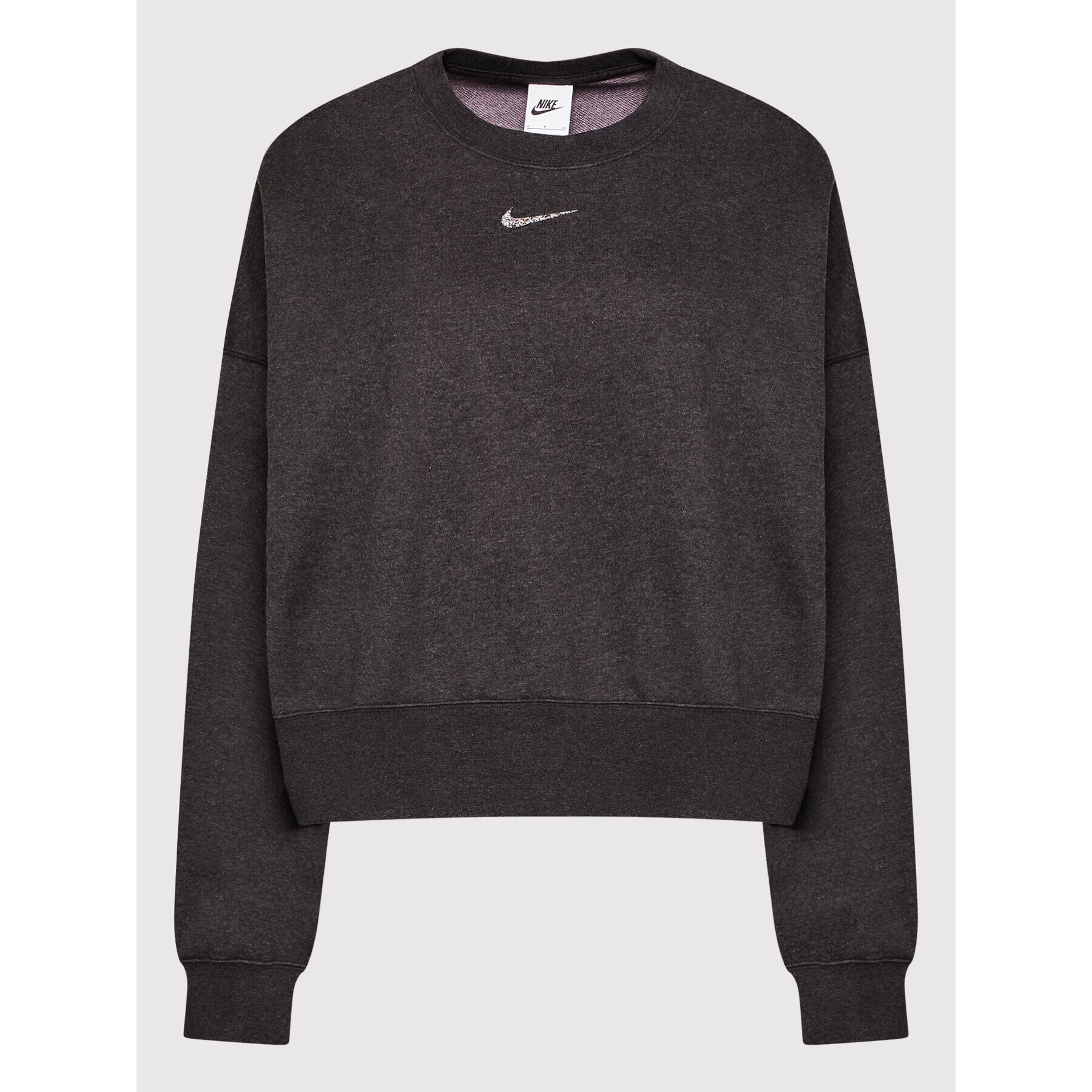 Nike Mikina Sportswear Essentials DJ6937 Šedá Oversize - Pepit.cz