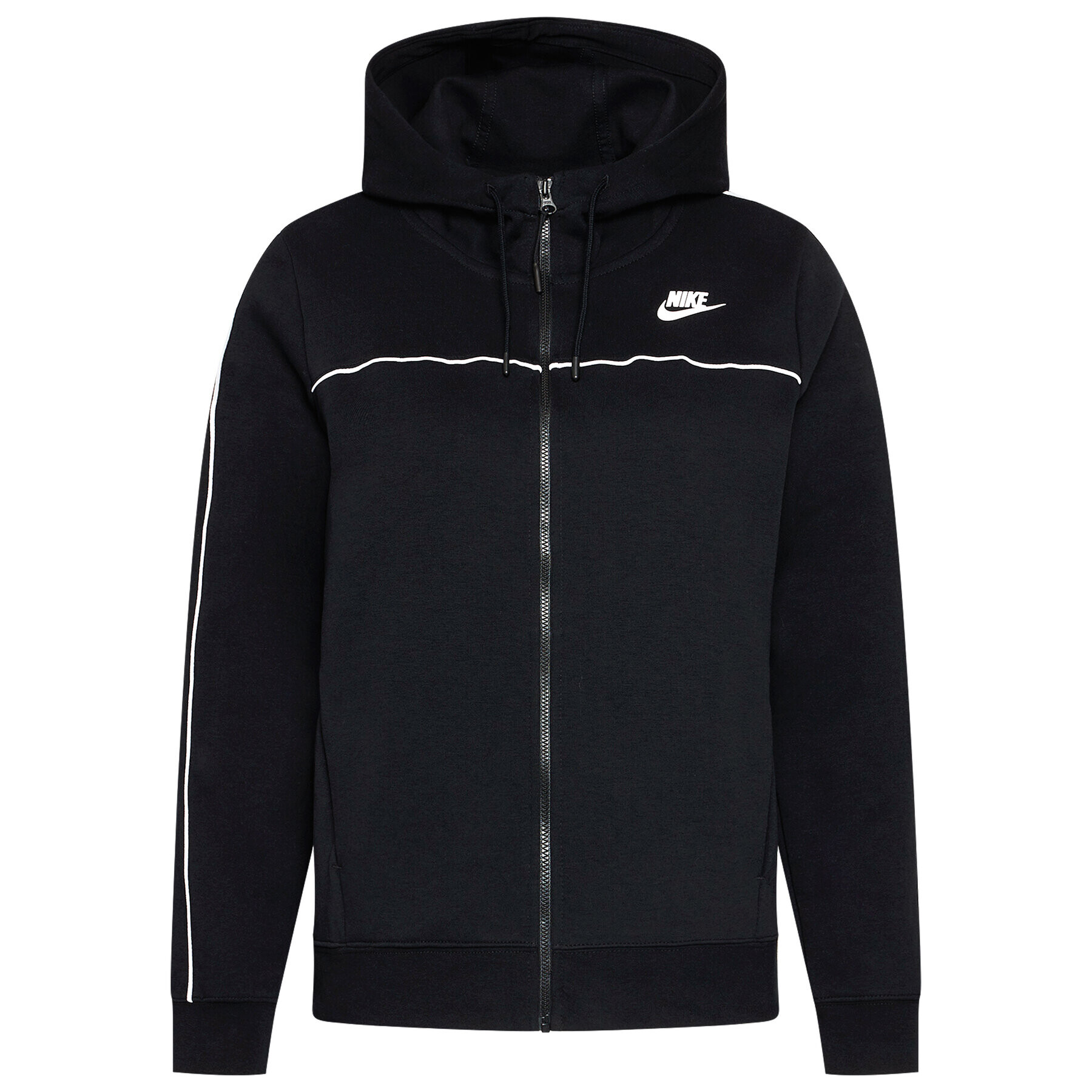 Nike Mikina Sportswear Millenium Fleece CZ8338 Černá Standard Fit - Pepit.cz