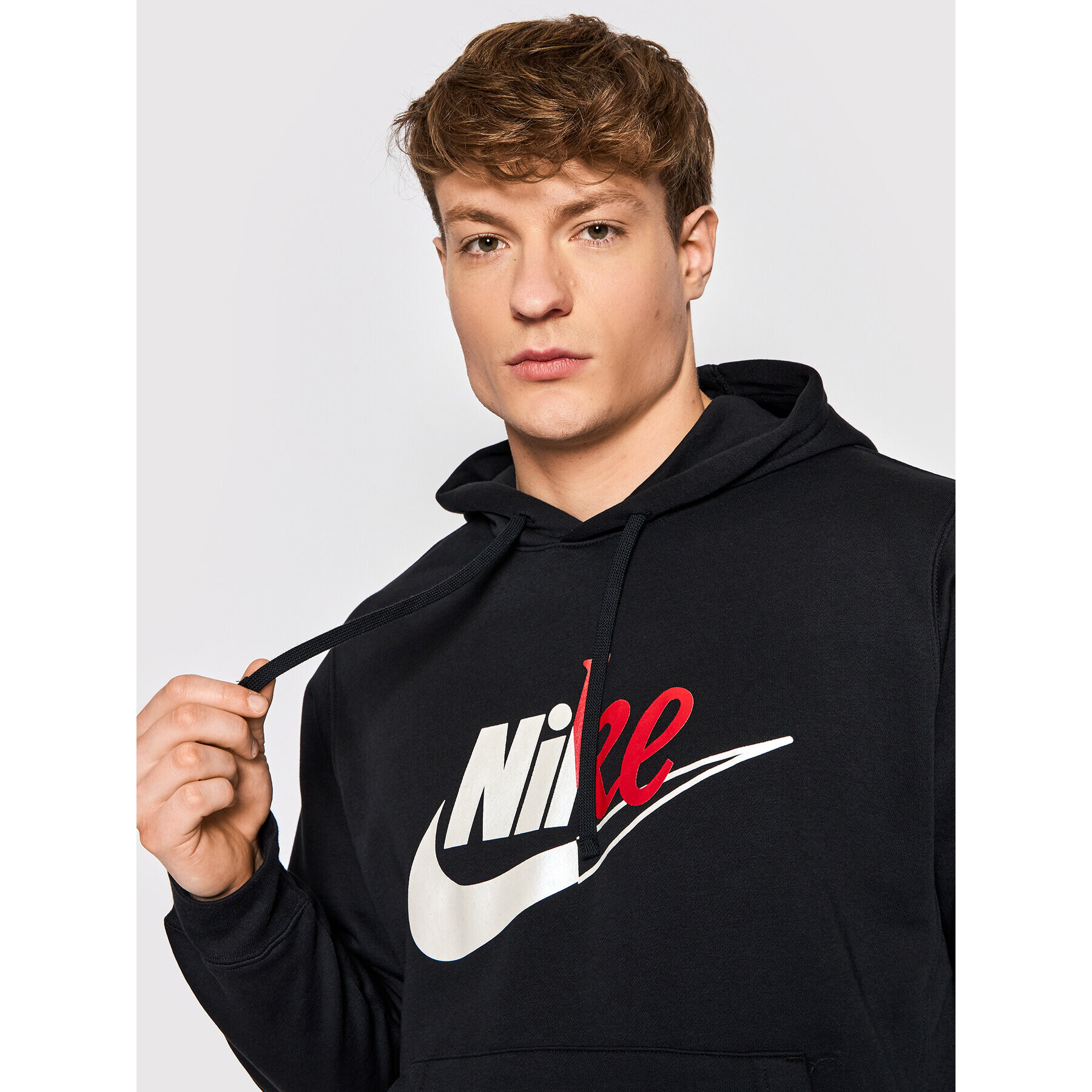 Nike Mikina Sportswear Sport Essentials+ DD5011 Černá Standard Fit - Pepit.cz